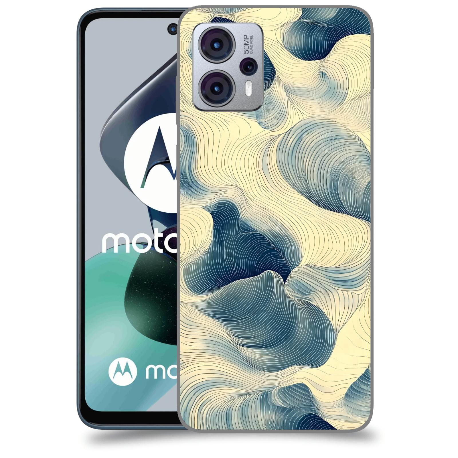 ACOVER Kryt na mobil Motorola Moto G23 - Hluboké proudy