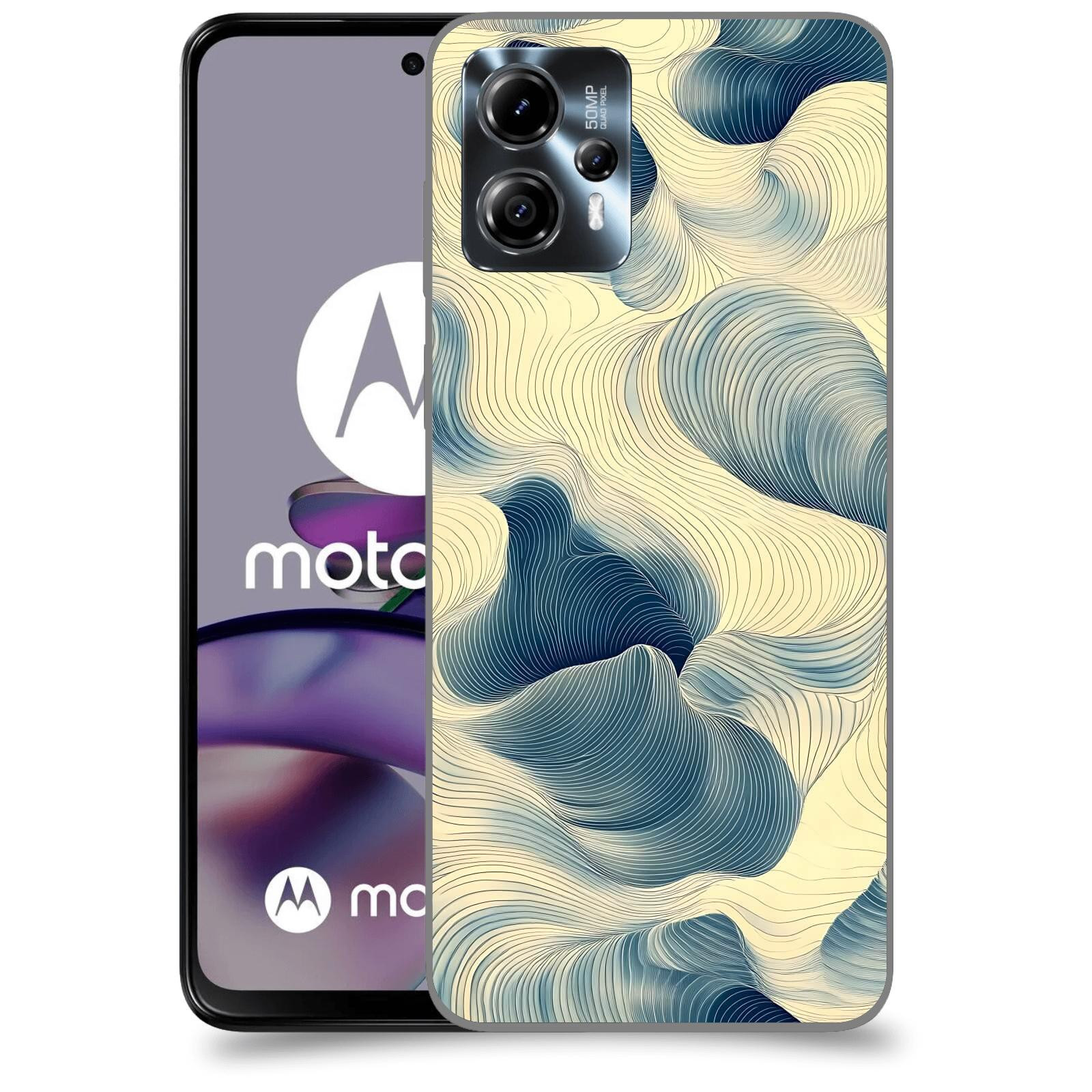 ACOVER Kryt na mobil Motorola Moto G13 - Hluboké proudy