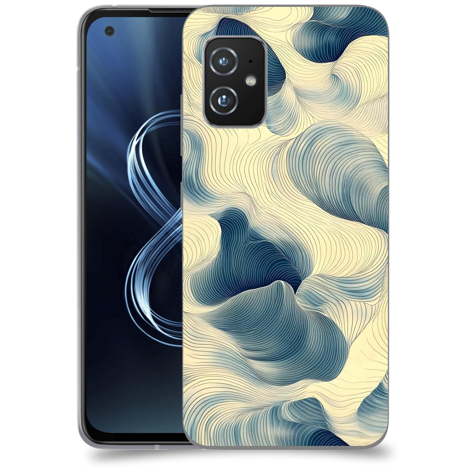 ACOVER Kryt na mobil Honor Magic5 Lite 5G - Hluboké proudy