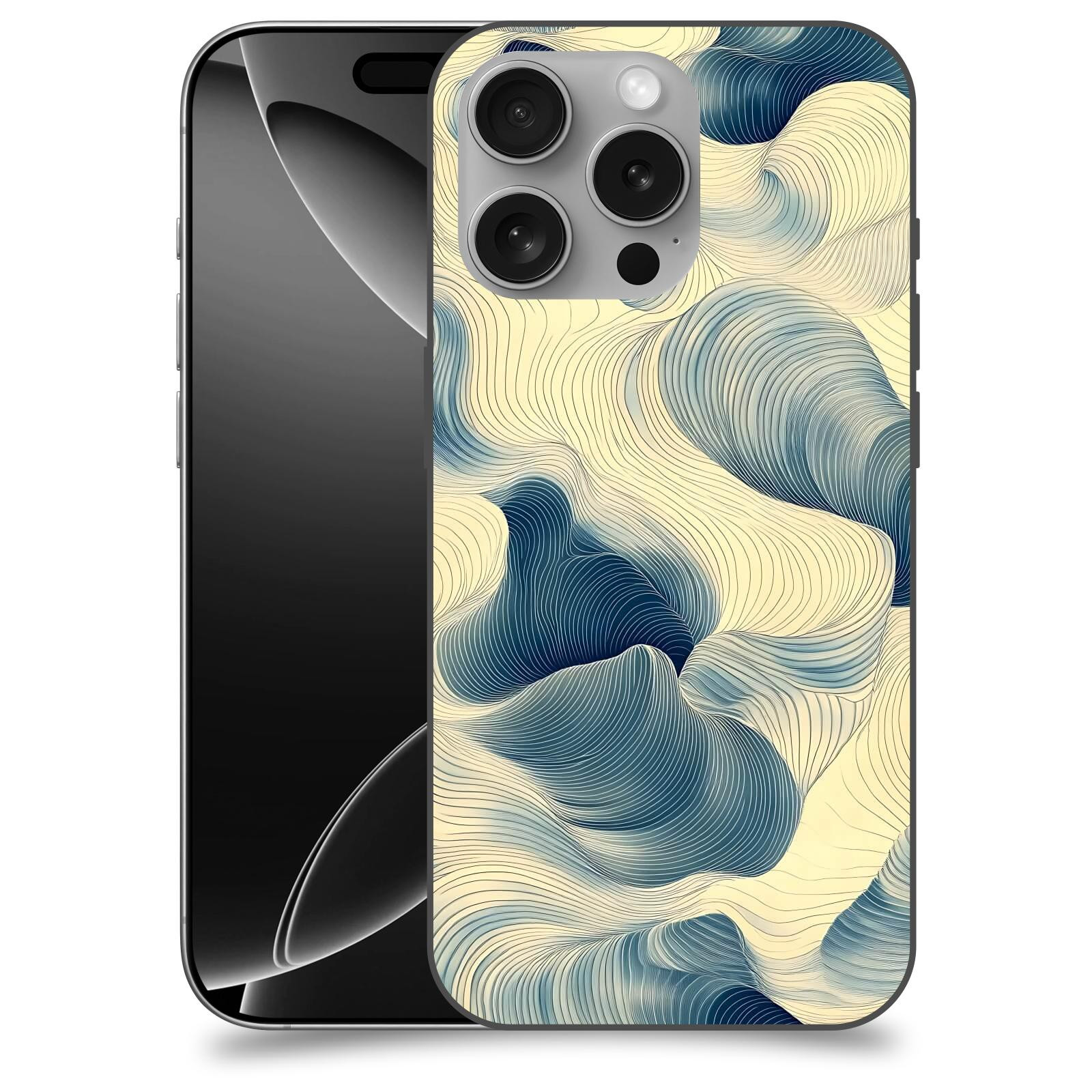 ACOVER kryt na mobil Apple iPhone 16 - Hluboké proudy