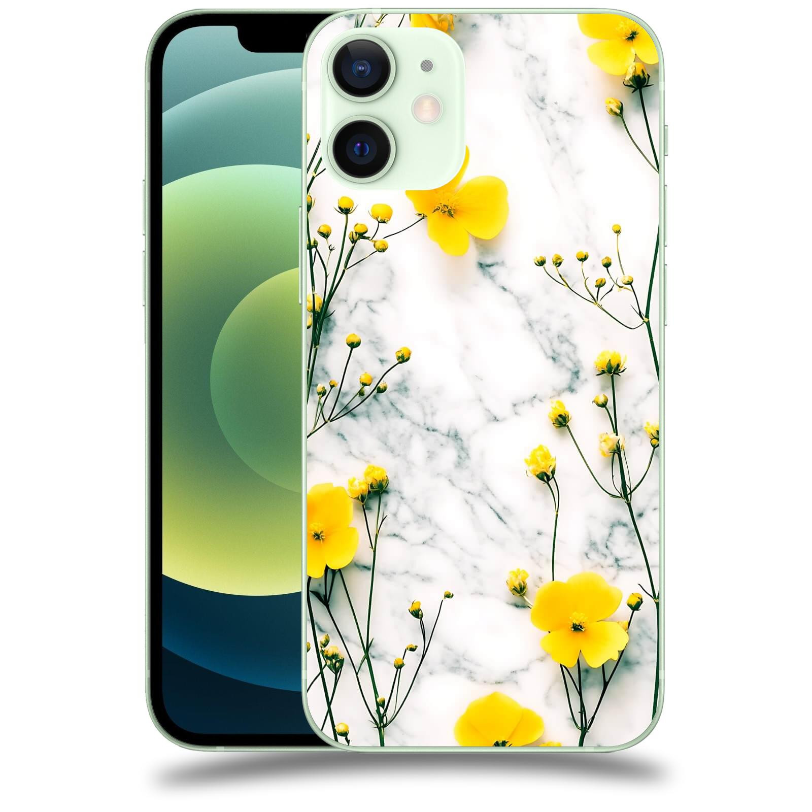 ACOVER Kryt na mobil Apple iPhone 12 mini - Jarní elegance