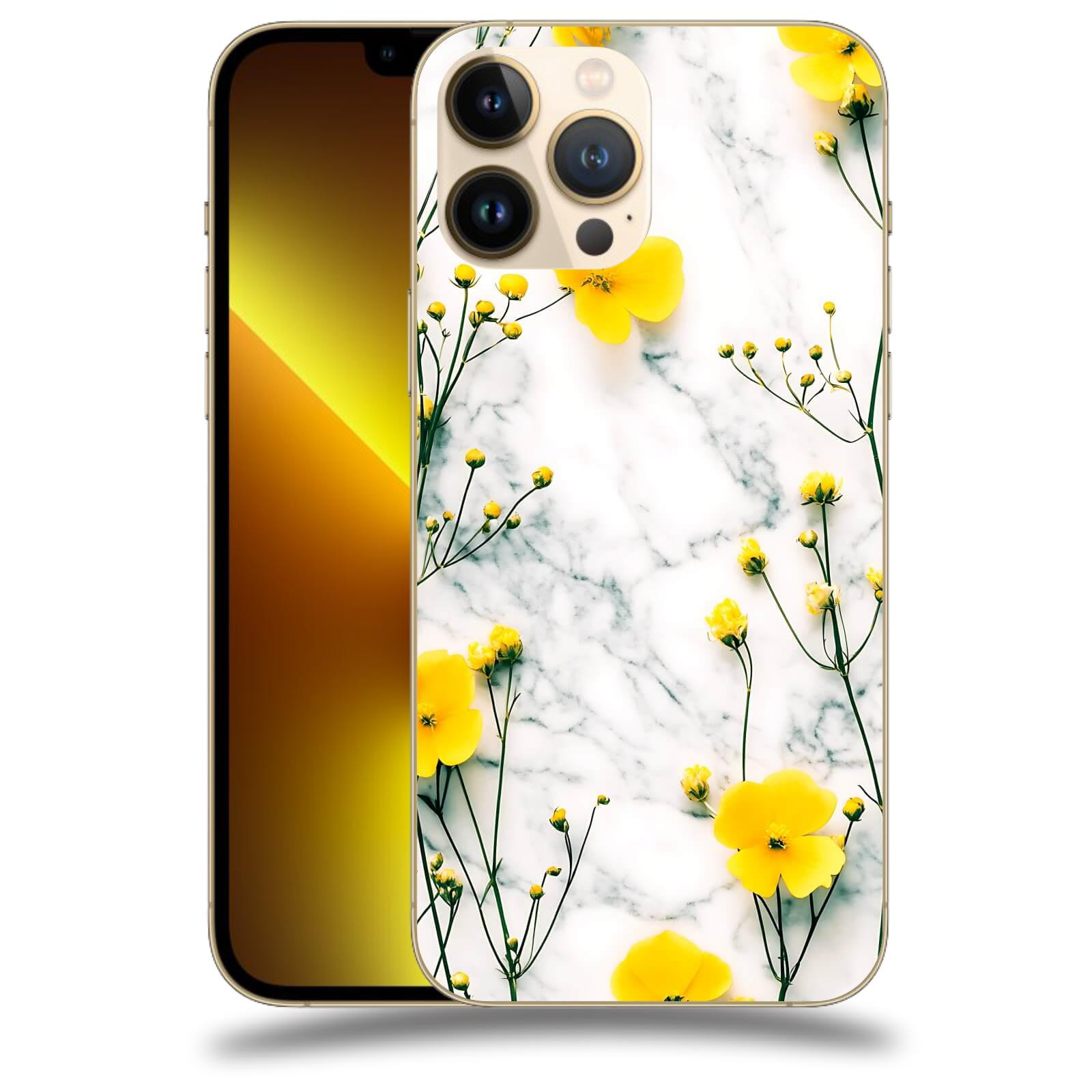 ACOVER Kryt na mobil Apple iPhone 13 Pro - Jarní elegance