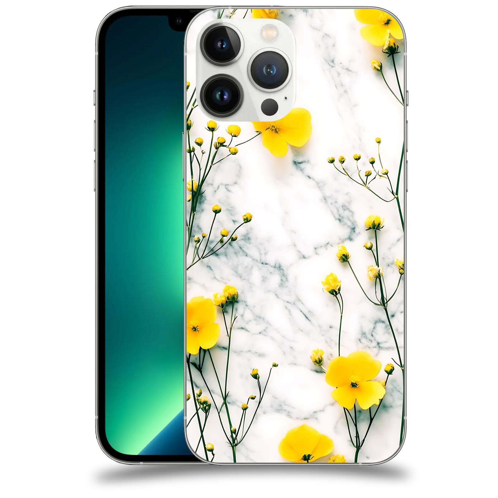 ACOVER Kryt na mobil Apple iPhone 13 Pro Max - Jarní elegance