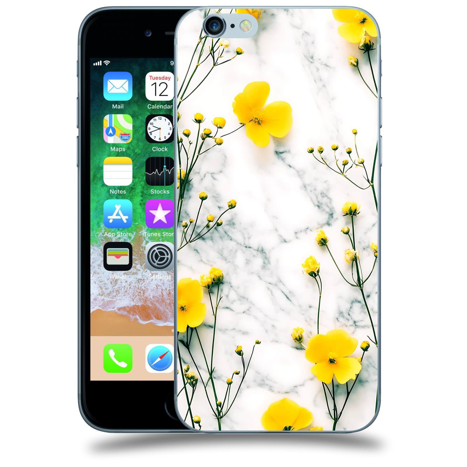 ACOVER Kryt na mobil Apple iPhone 6/6S - Jarní elegance