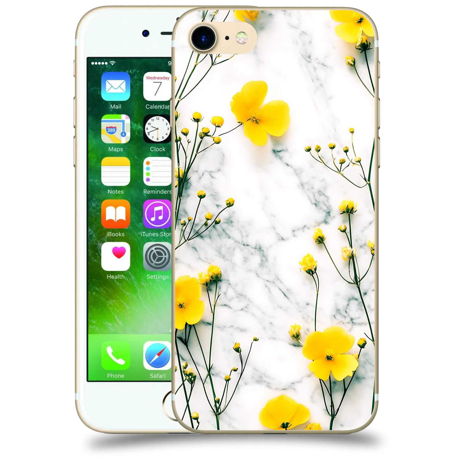 ACOVER Kryt na mobil Apple iPhone 7 - Jarní elegance