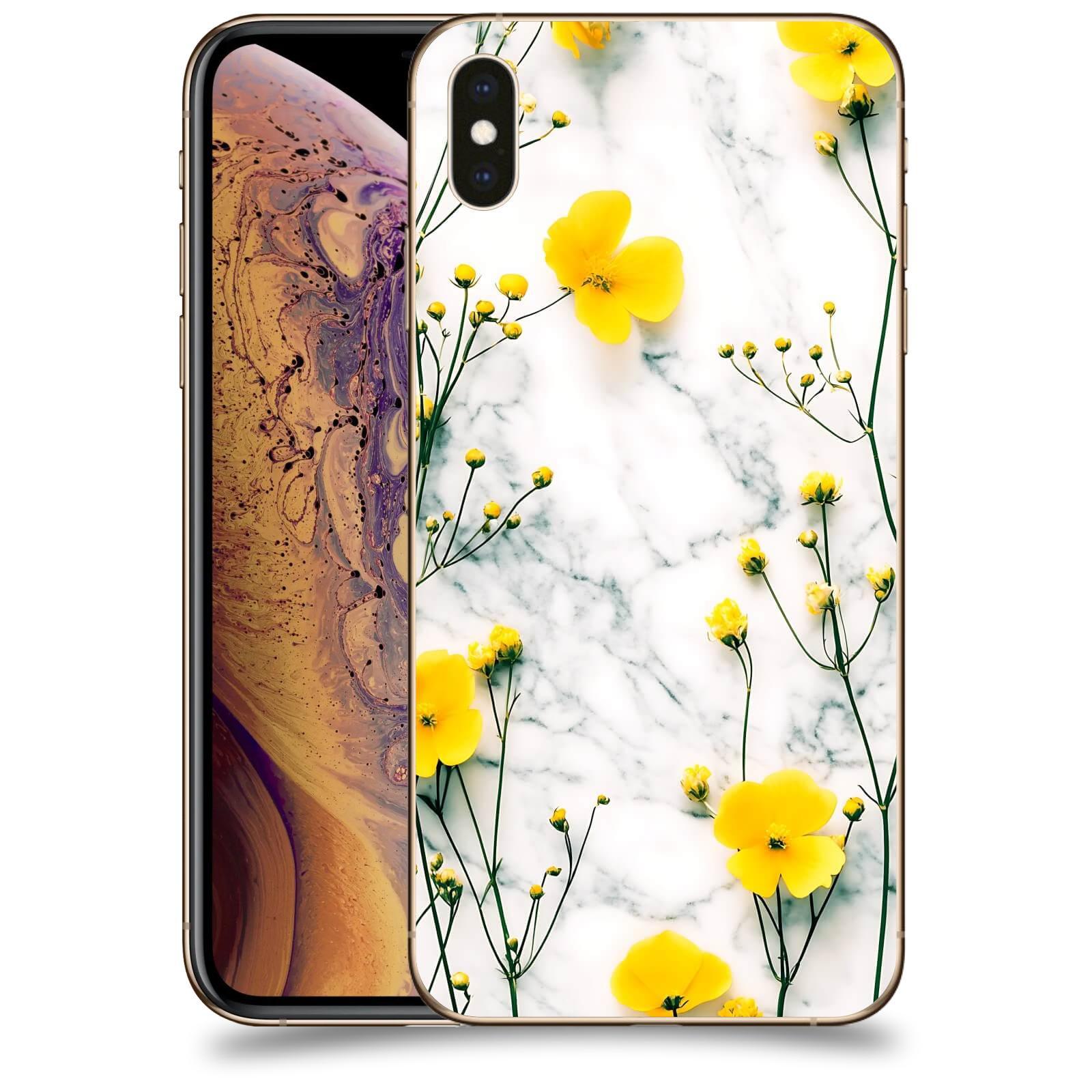 ACOVER Kryt na mobil Apple iPhone XS Max - Jarní elegance