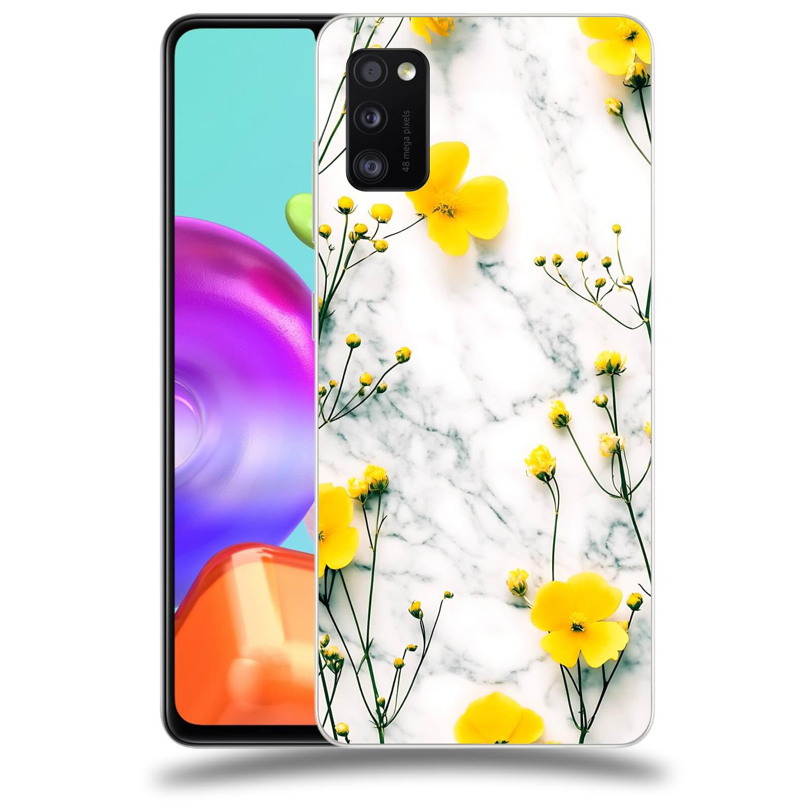 ACOVER Kryt na mobil Samsung Galaxy A41 A415F - Jarní elegance