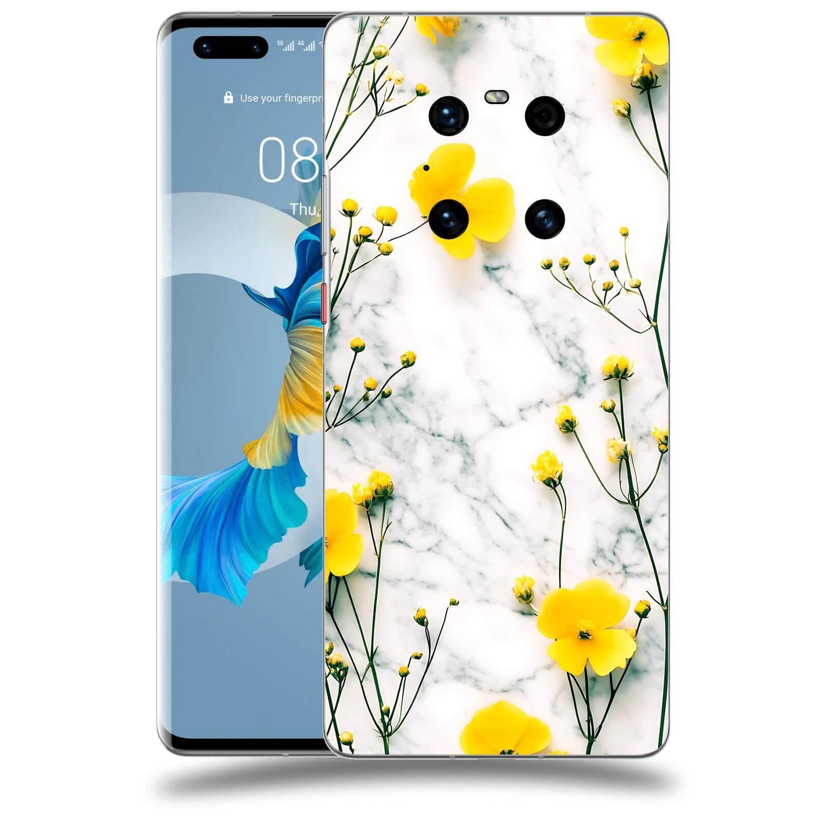 ACOVER Kryt na mobil Huawei Mate 40 Pro - Jarní elegance