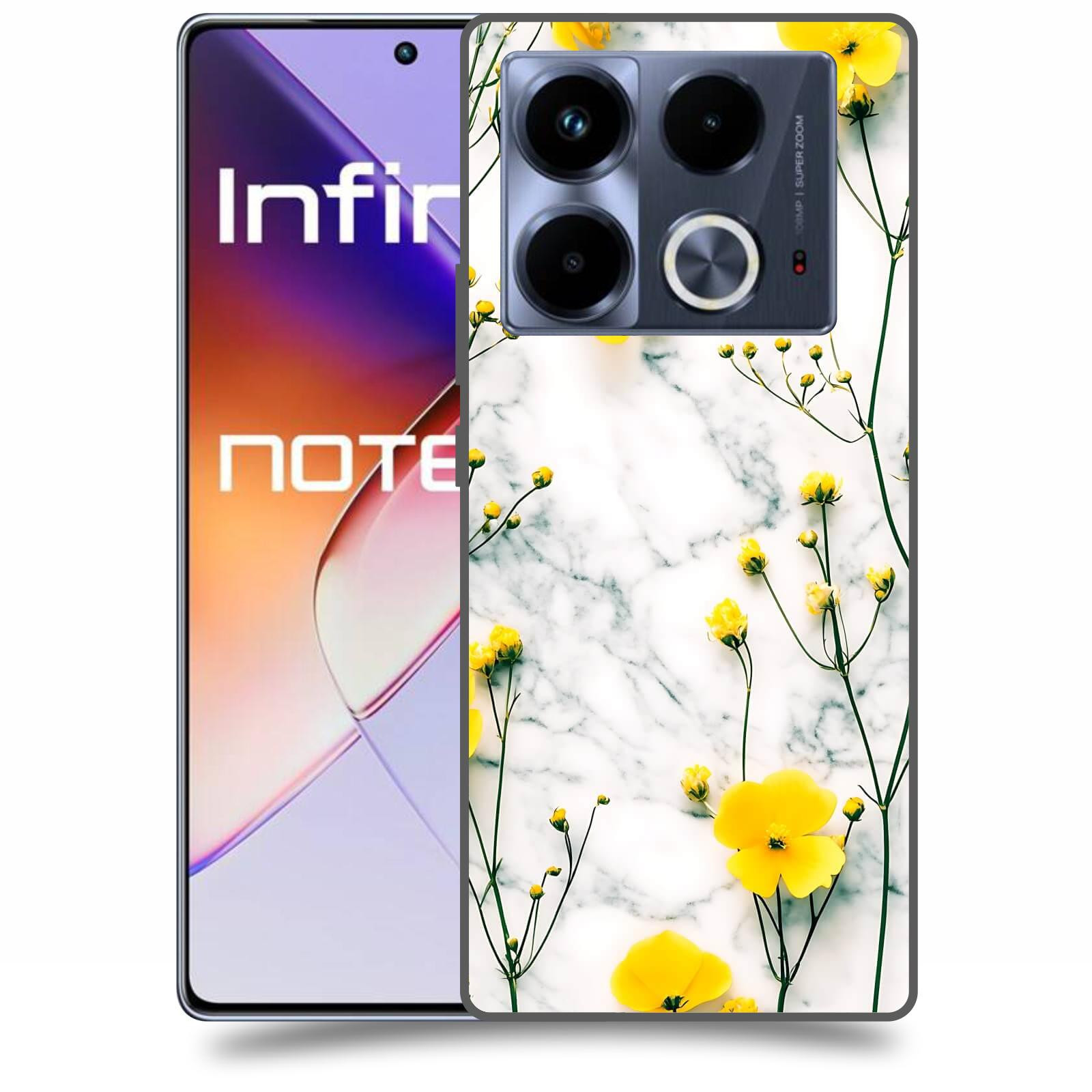 ACOVER Kryt na mobil Infinix Note 40 - Jarní elegance