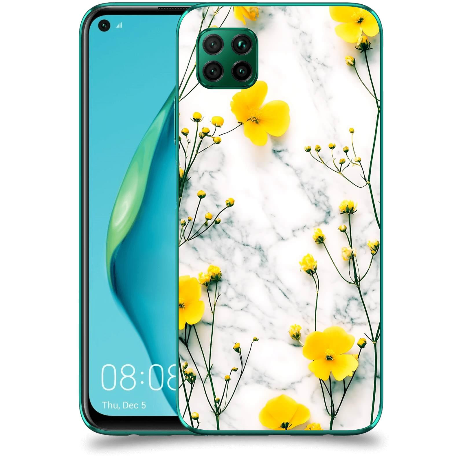 ACOVER Kryt na mobil Huawei P40 Lite - Jarní elegance