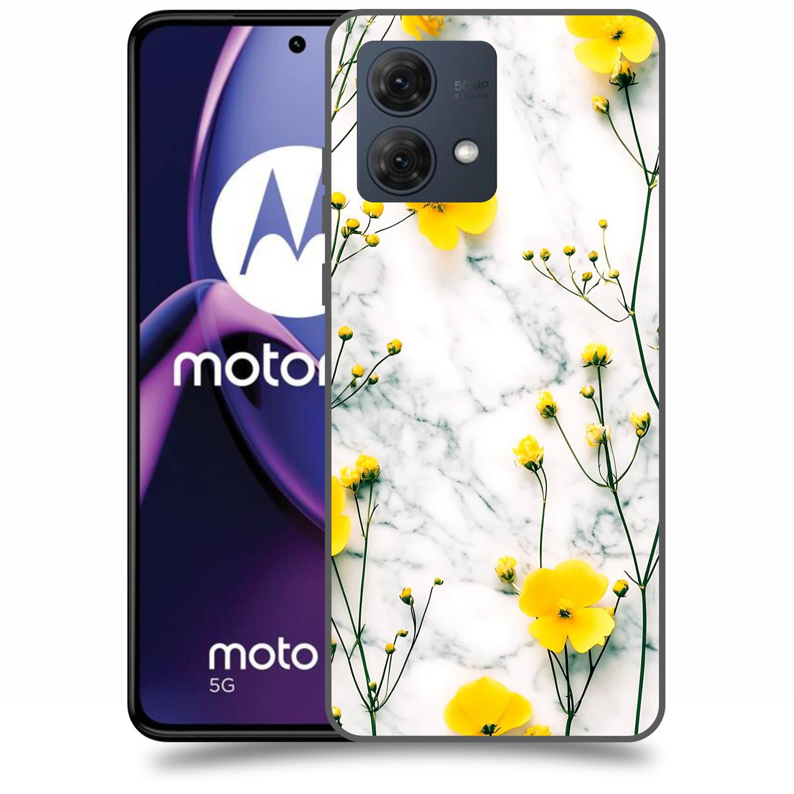 ACOVER Kryt na mobil Motorola Moto G84 5G - Jarní elegance