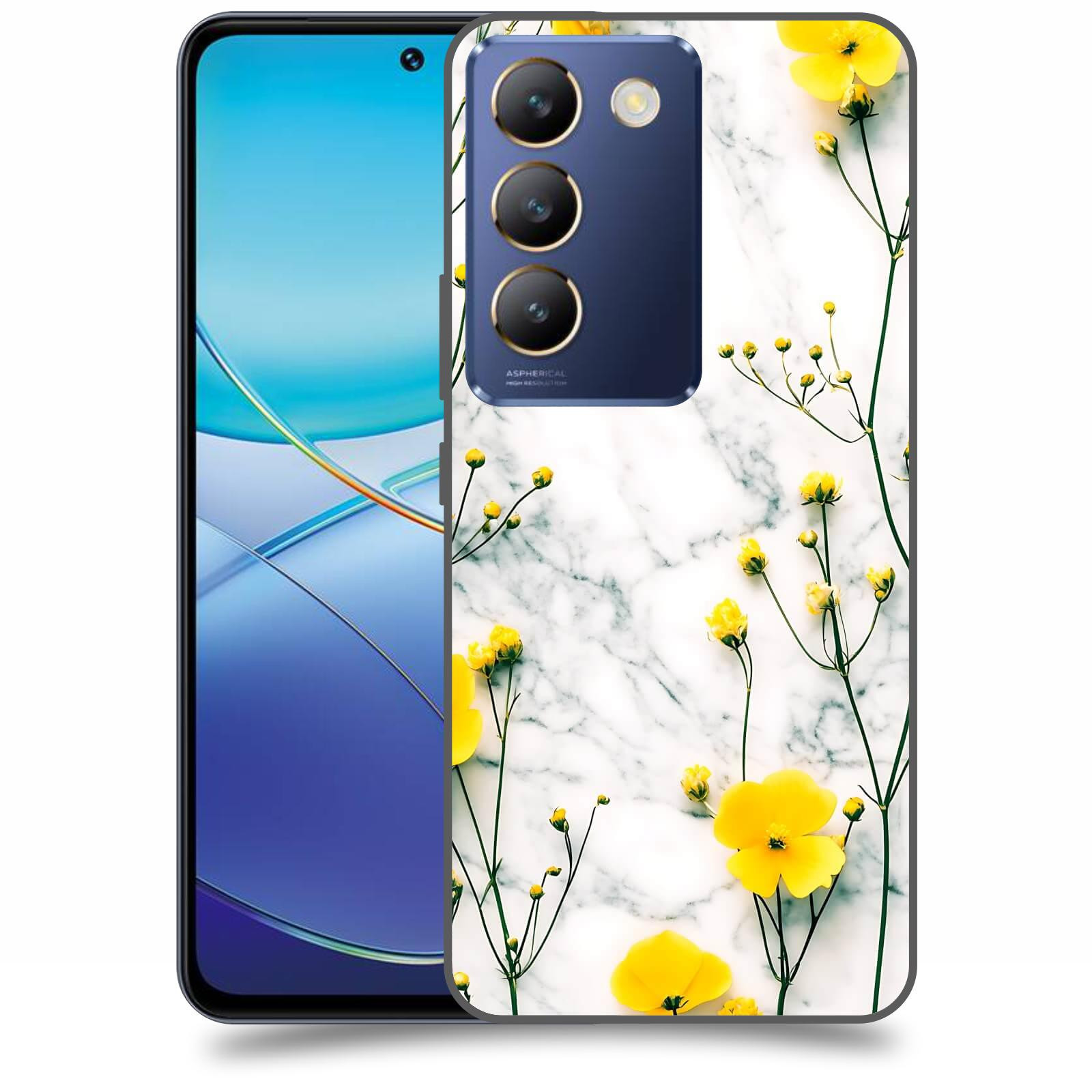 ACOVER Kryt na mobil Vivo V40SE - Jarní elegance