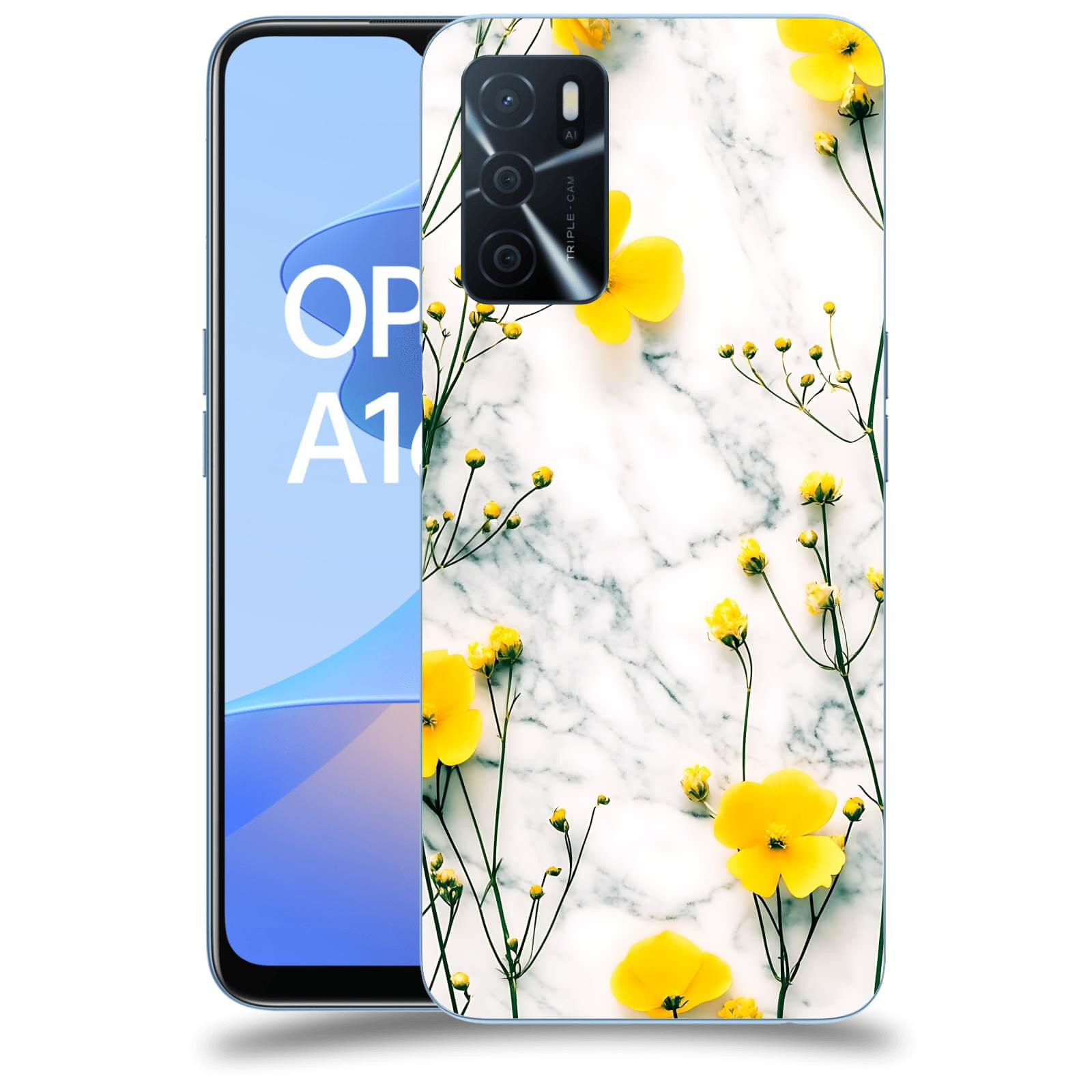 ACOVER Kryt na mobil OPPO A16s - Jarní elegance