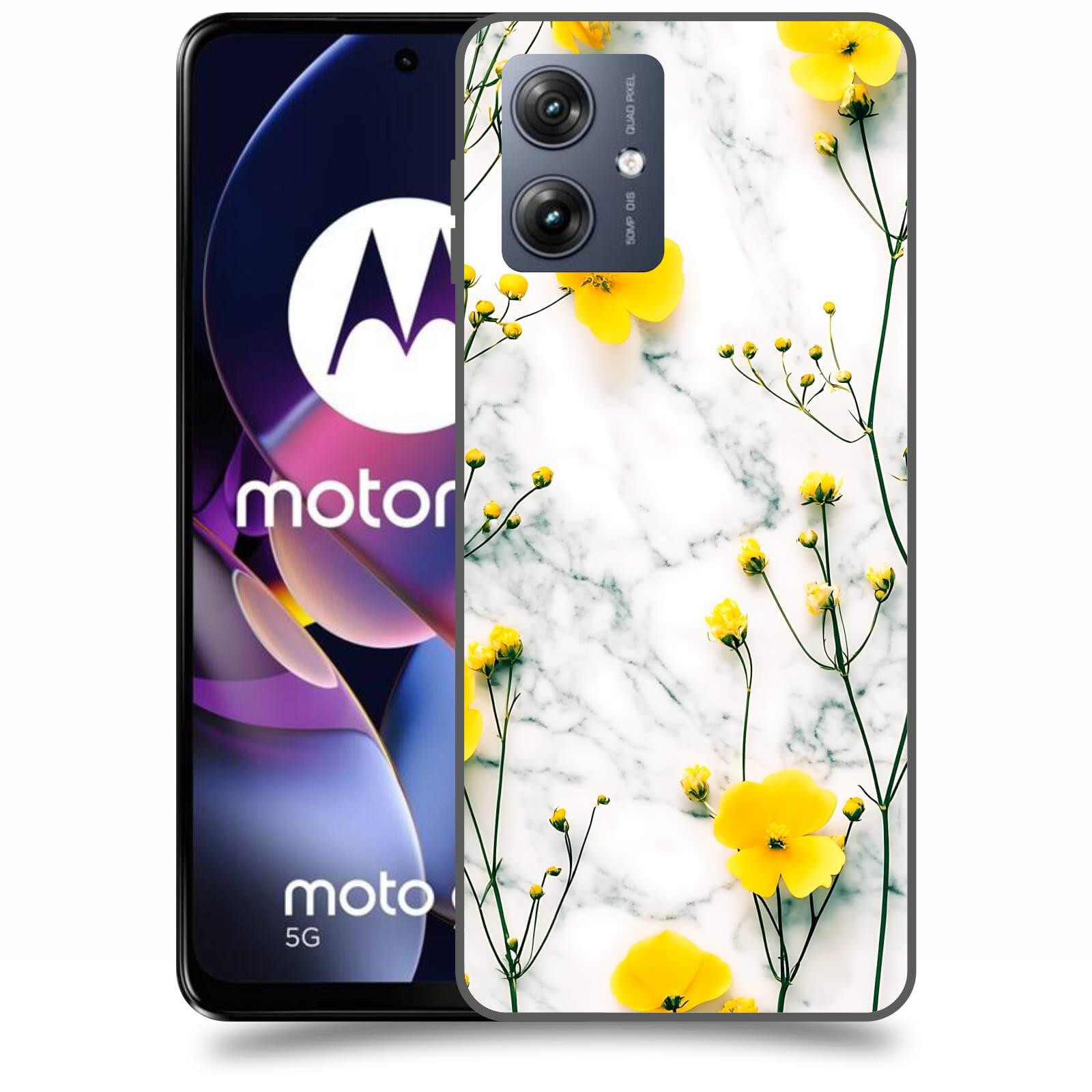 ACOVER Kryt na mobil Motorola Moto G54 5G - Jarní elegance