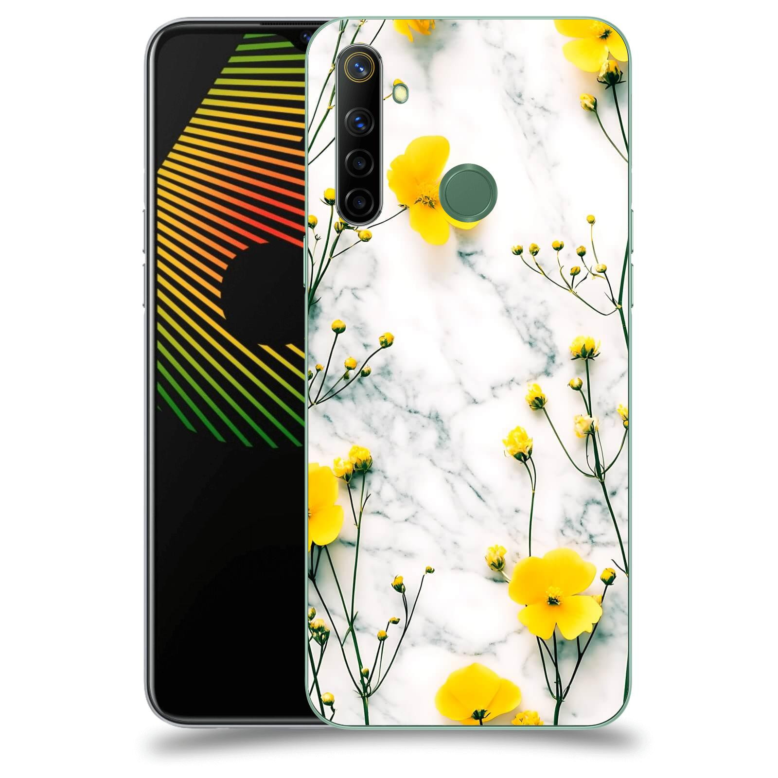 ACOVER Kryt na mobil Realme 6i - Jarní elegance