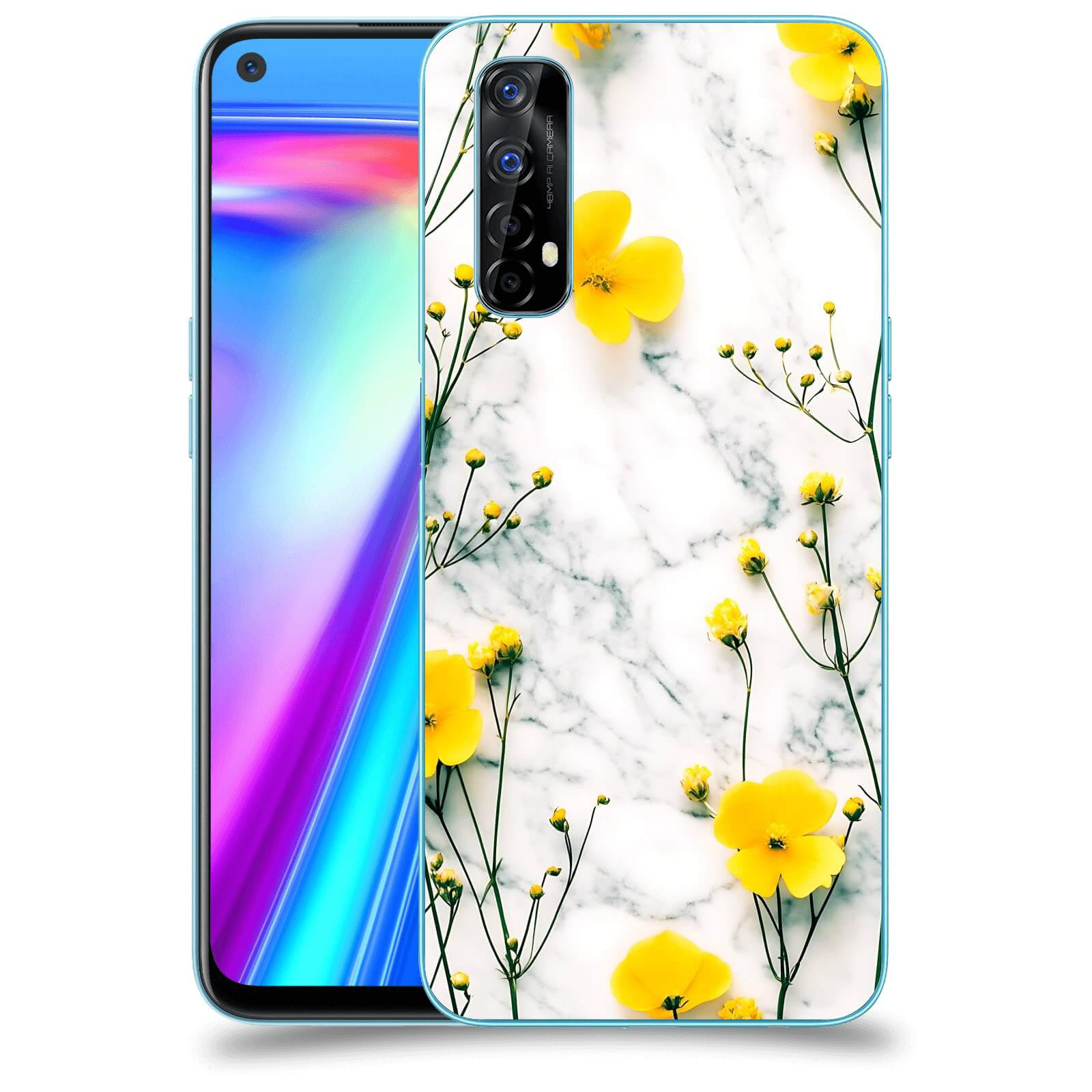 ACOVER Kryt na mobil Realme 7 - Jarní elegance