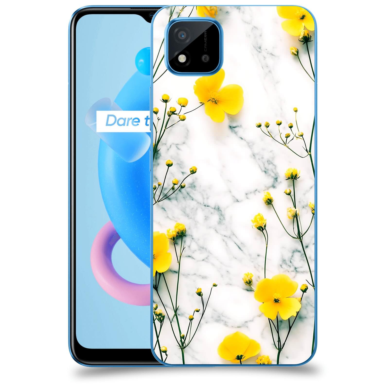 ACOVER Kryt na mobil Realme C11 (2021) - Jarní elegance