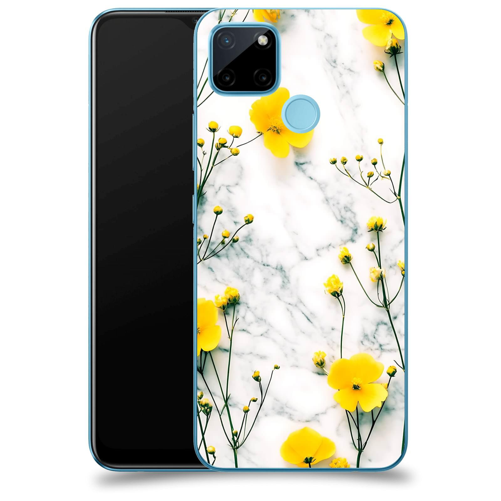 ACOVER Kryt na mobil Realme C21Y - Jarní elegance