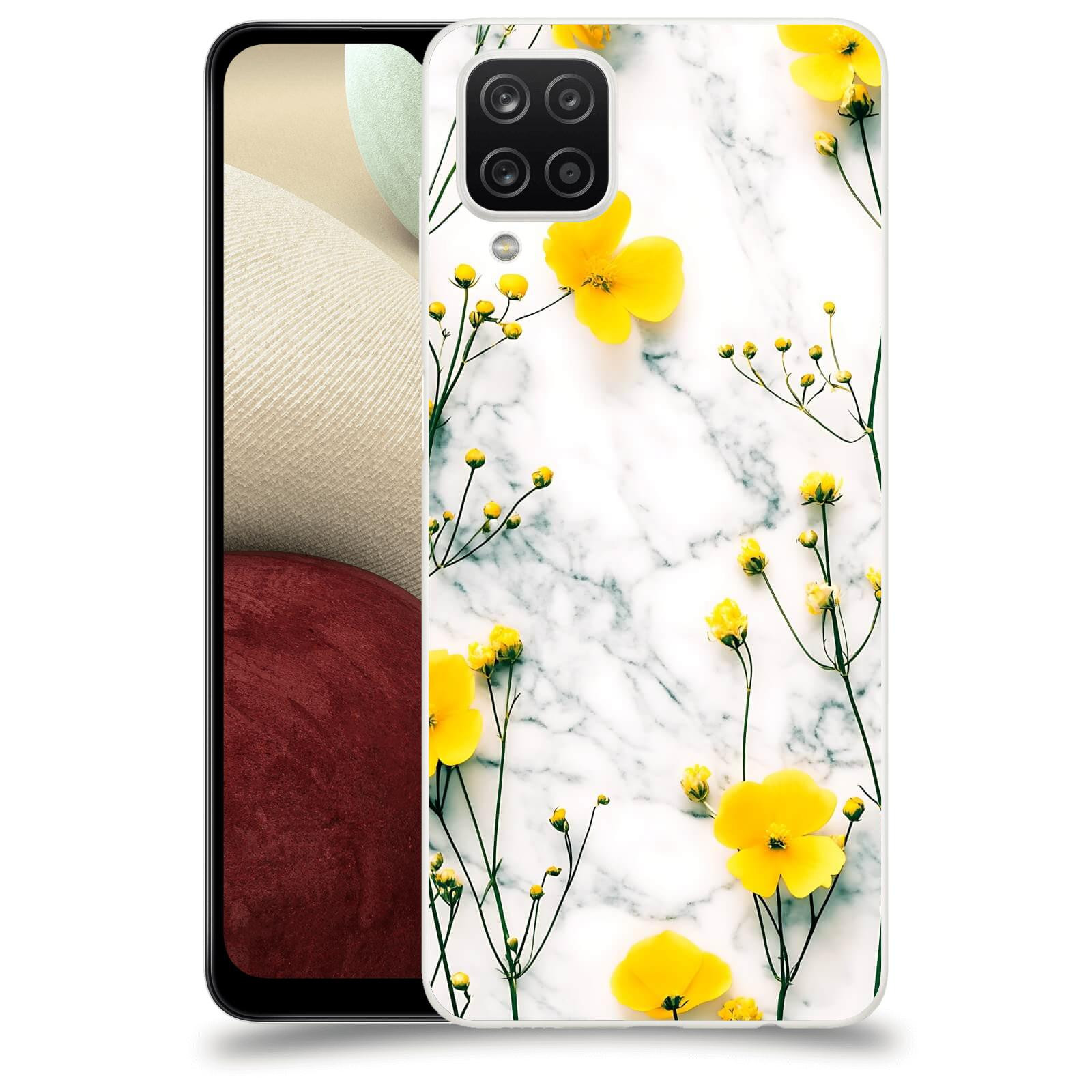 ACOVER Kryt na mobil Samsung Galaxy A12 A125F - Jarní elegance