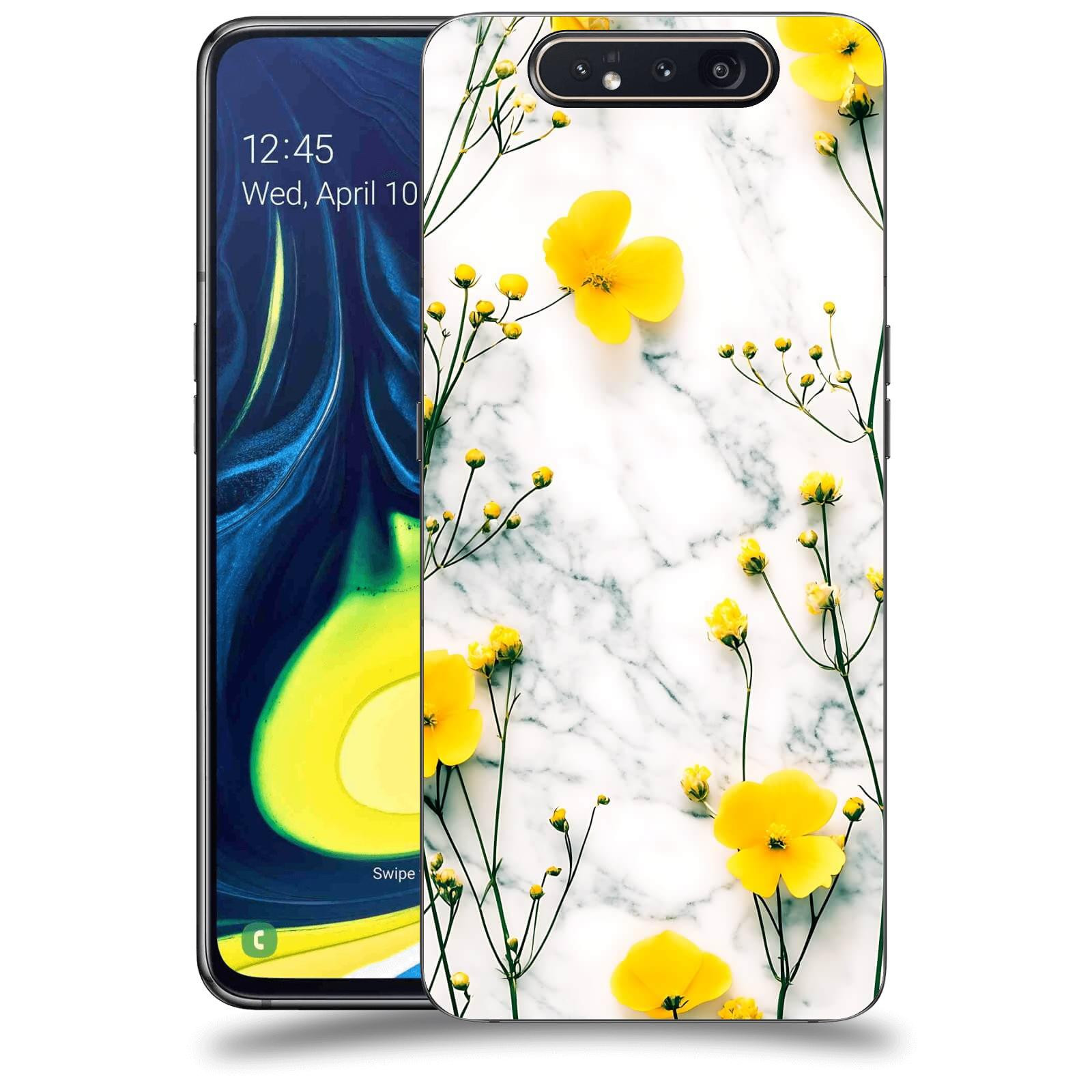 ACOVER Kryt na mobil Samsung Galaxy A80 A805F - Jarní elegance