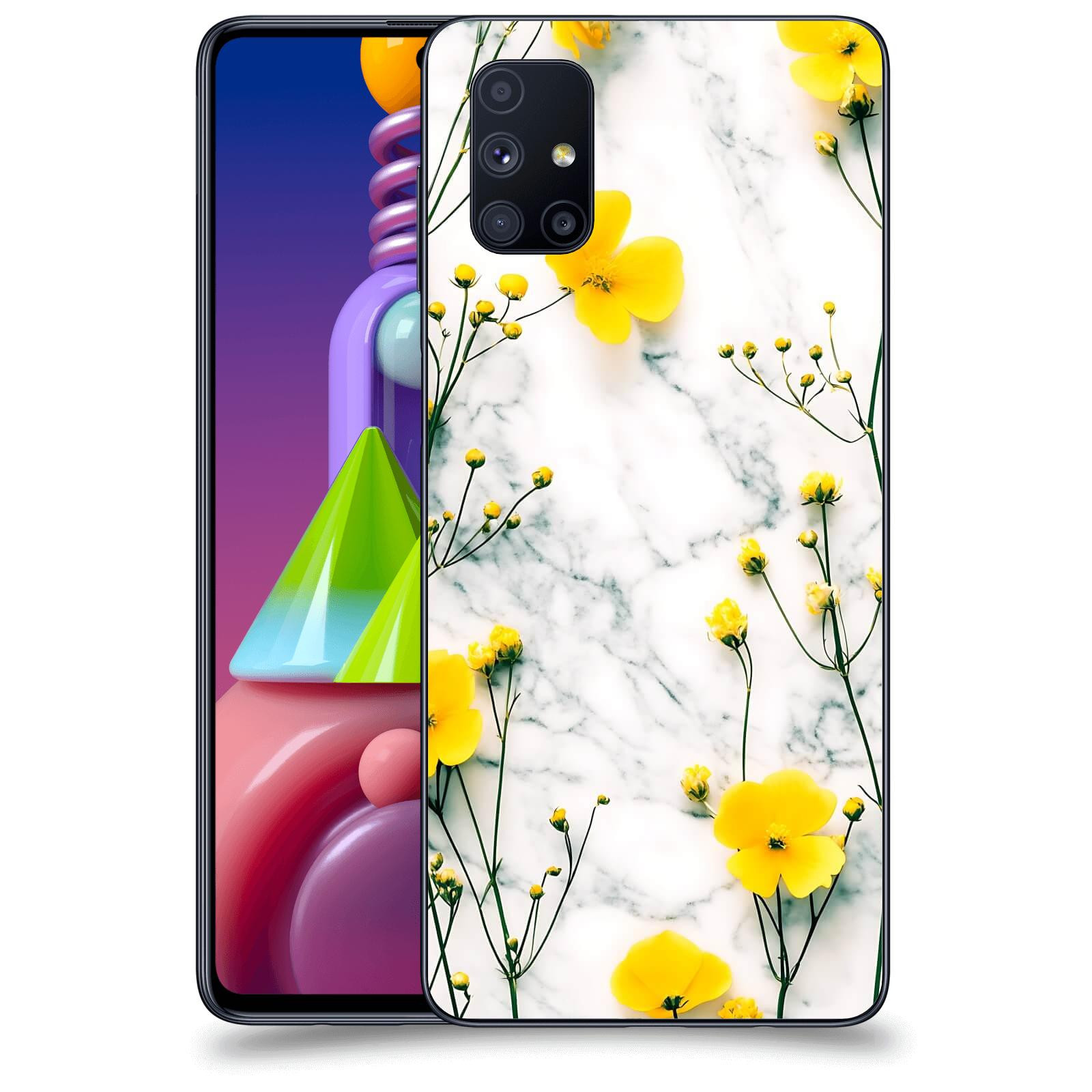 ACOVER Kryt na mobil Samsung Galaxy M51 M515F - Jarní elegance