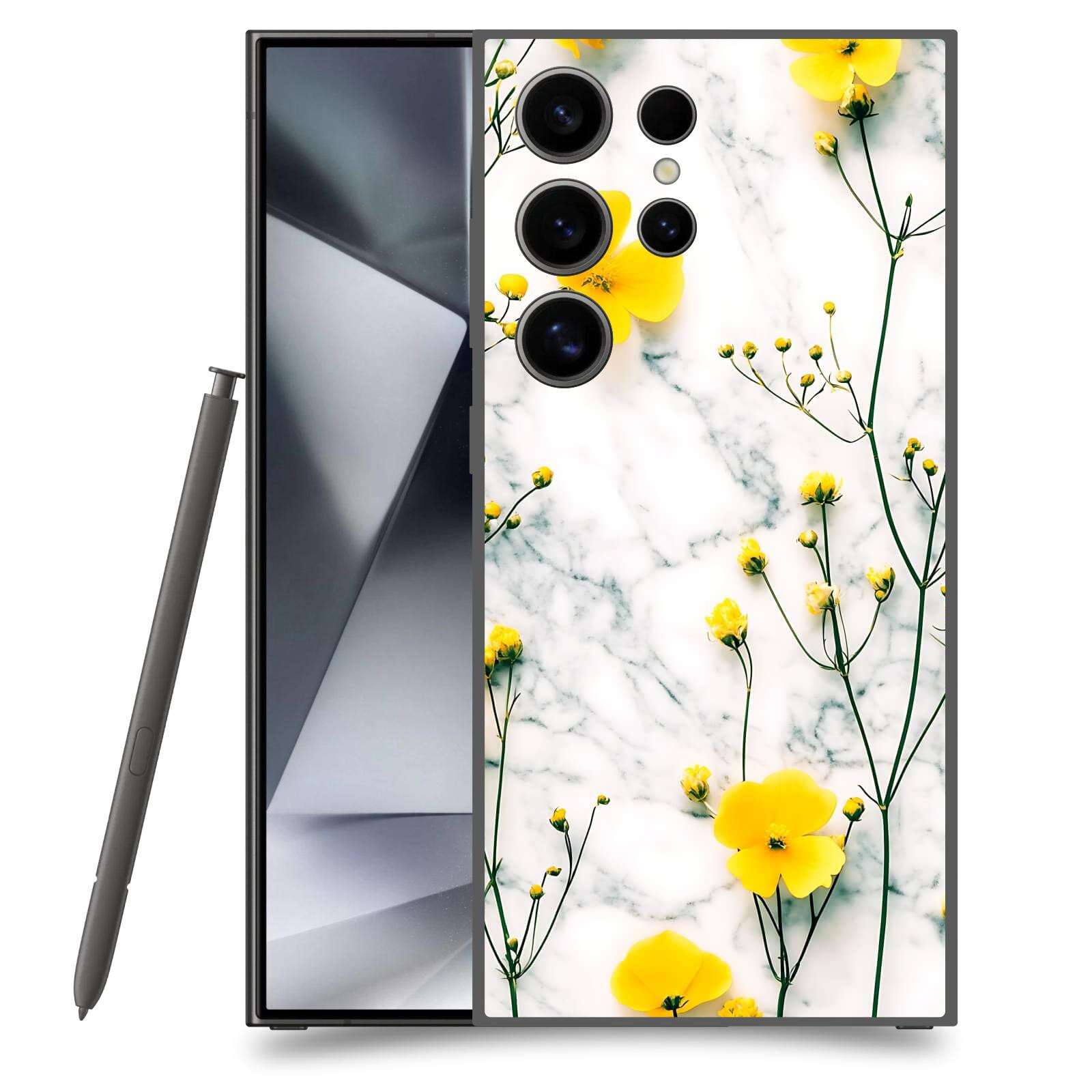 ACOVER Kryt na mobil Samsung Galaxy S24 Ultra - Jarní elegance