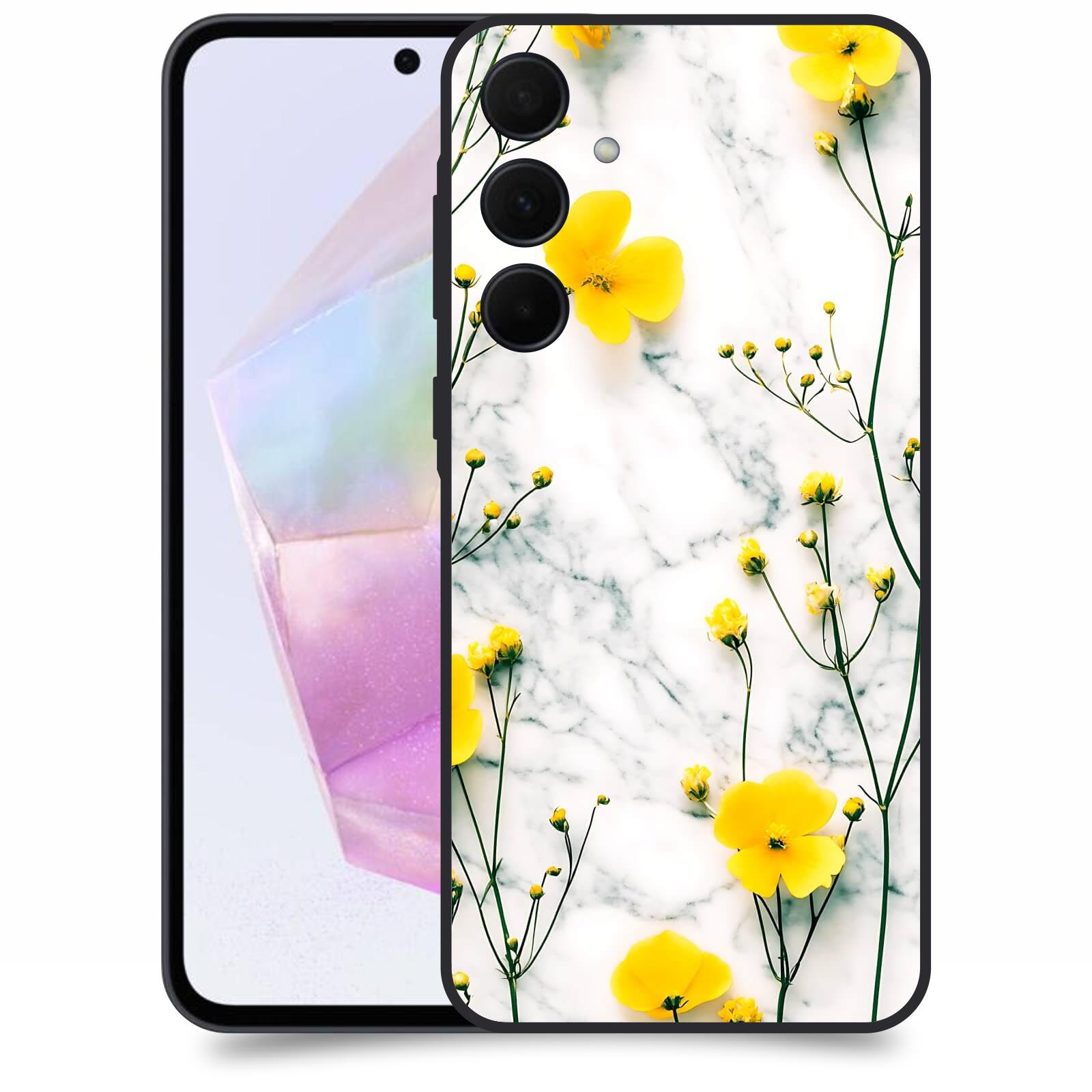 ACOVER Kryt na mobil Samsung Galaxy A35 5G - Jarní elegance