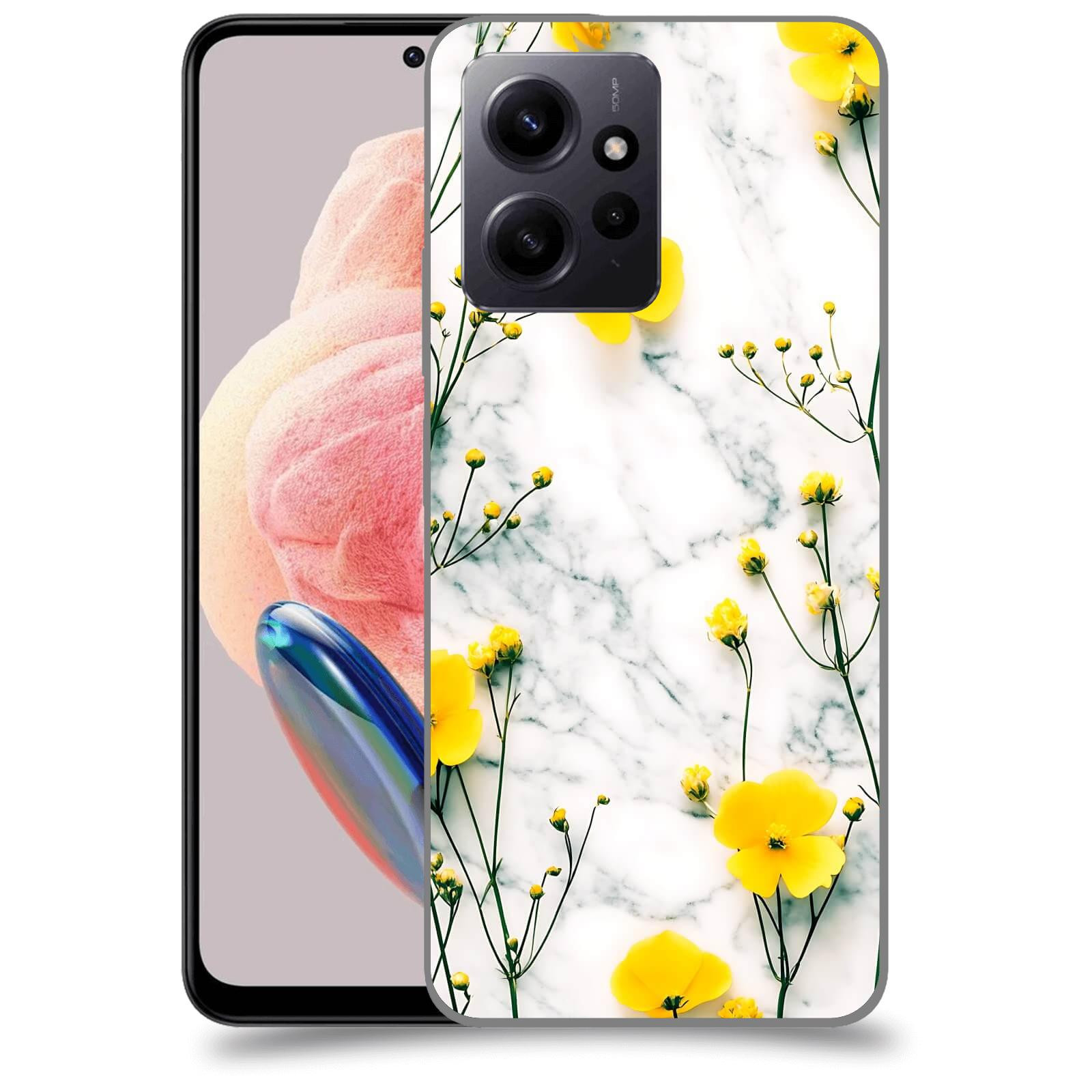 ACOVER Kryt na mobil Xiaomi Redmi Note 12 4G - Jarní elegance