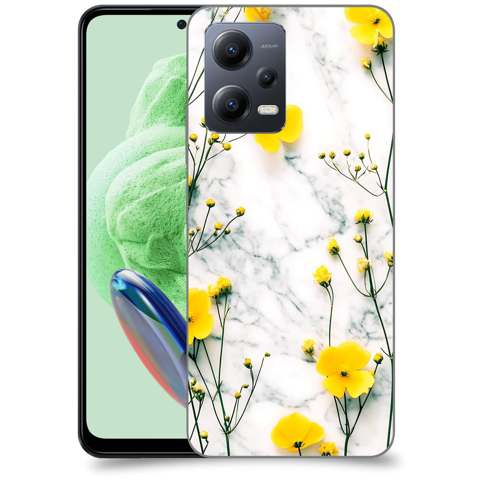 ACOVER Kryt na mobil Xiaomi Redmi Note 12 5G - Jarní elegance