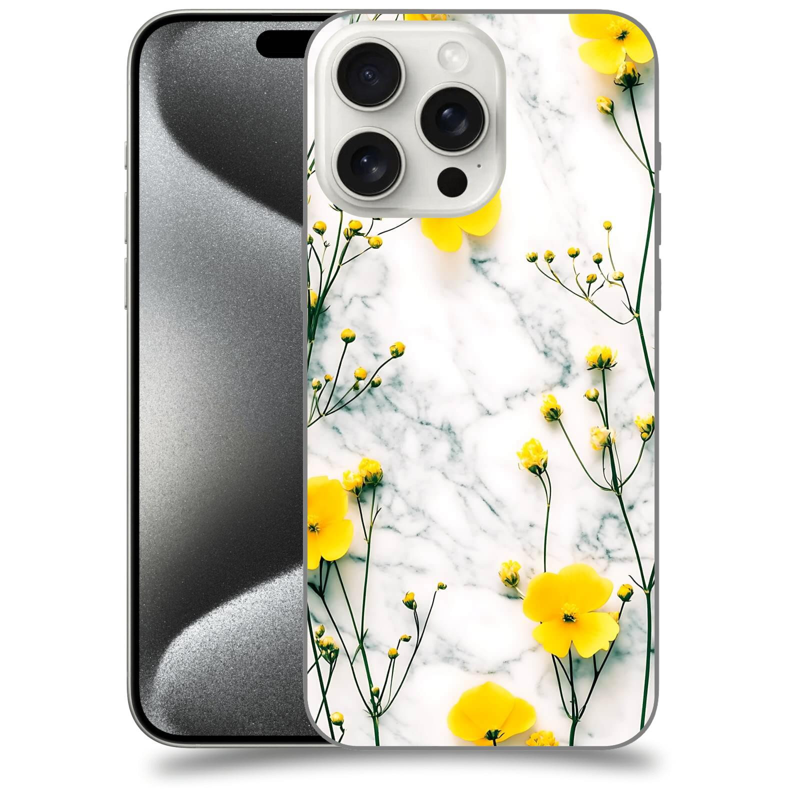 ACOVER Kryt na mobil Apple iPhone 15 pro max - Jarní elegance