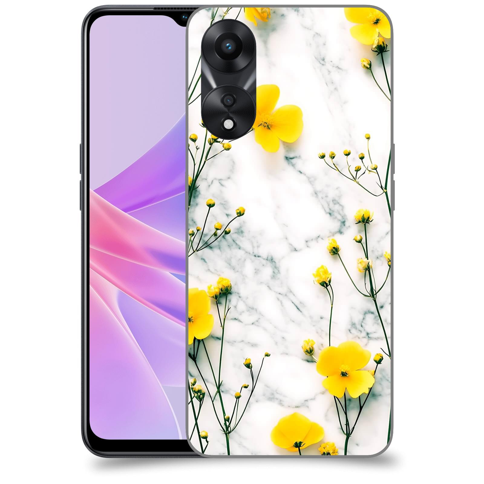 ACOVER Kryt na mobil OPPO A78 5G - Jarní elegance