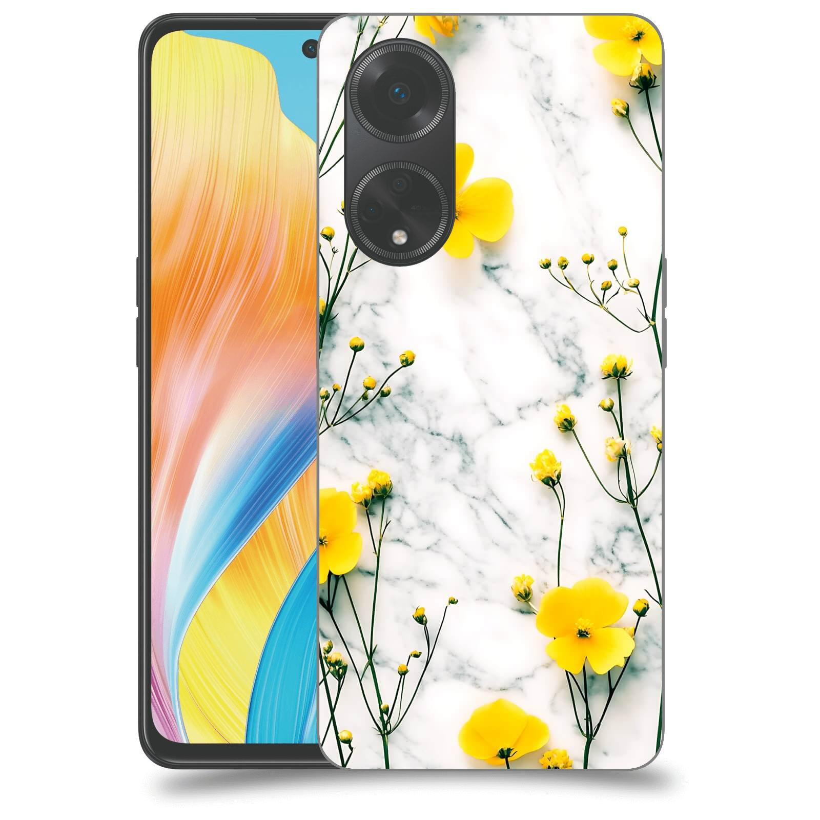 ACOVER Kryt na mobil OPPO A98 5G - Jarní elegance