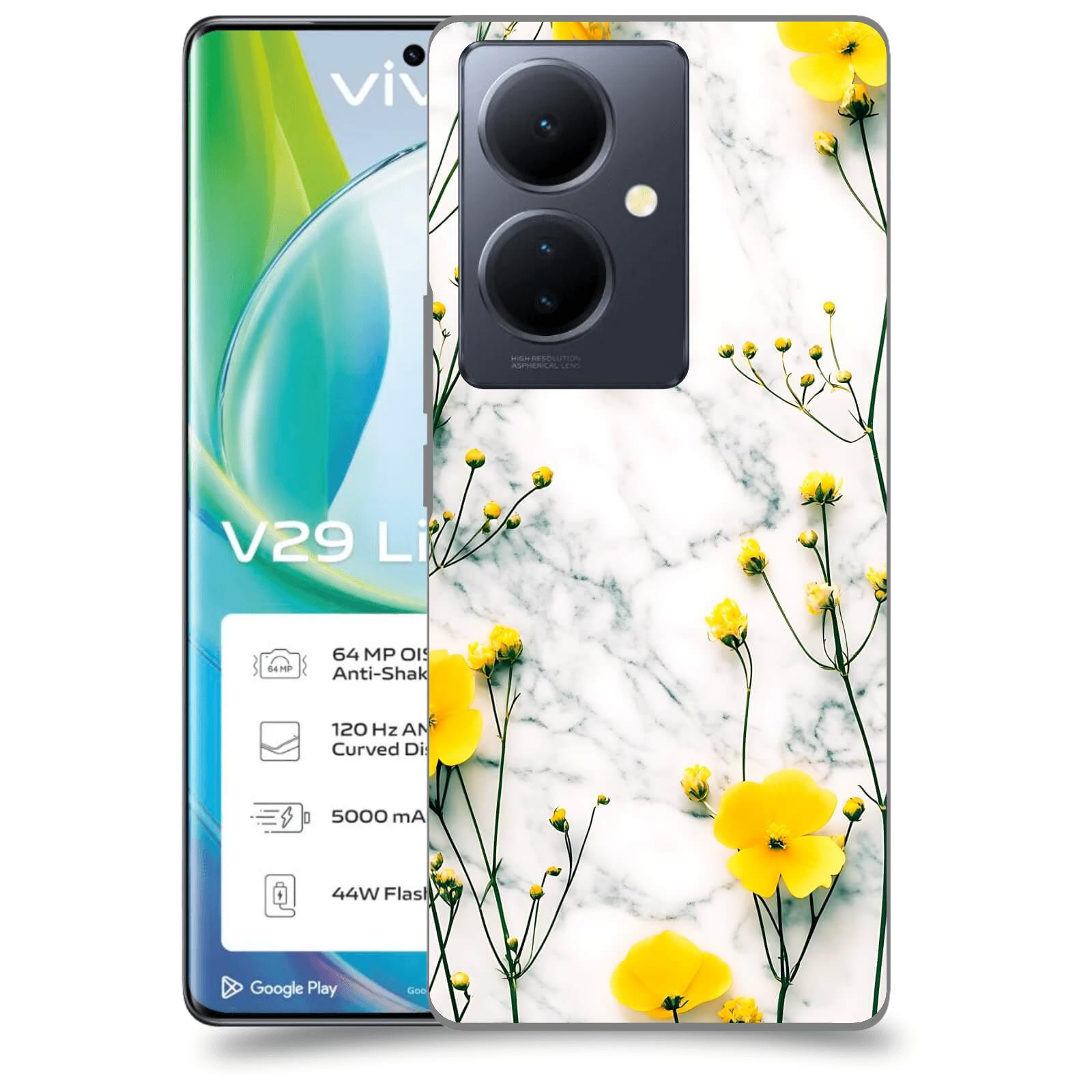 ACOVER Kryt na mobil VIVO V29 Lite 5G - Jarní elegance