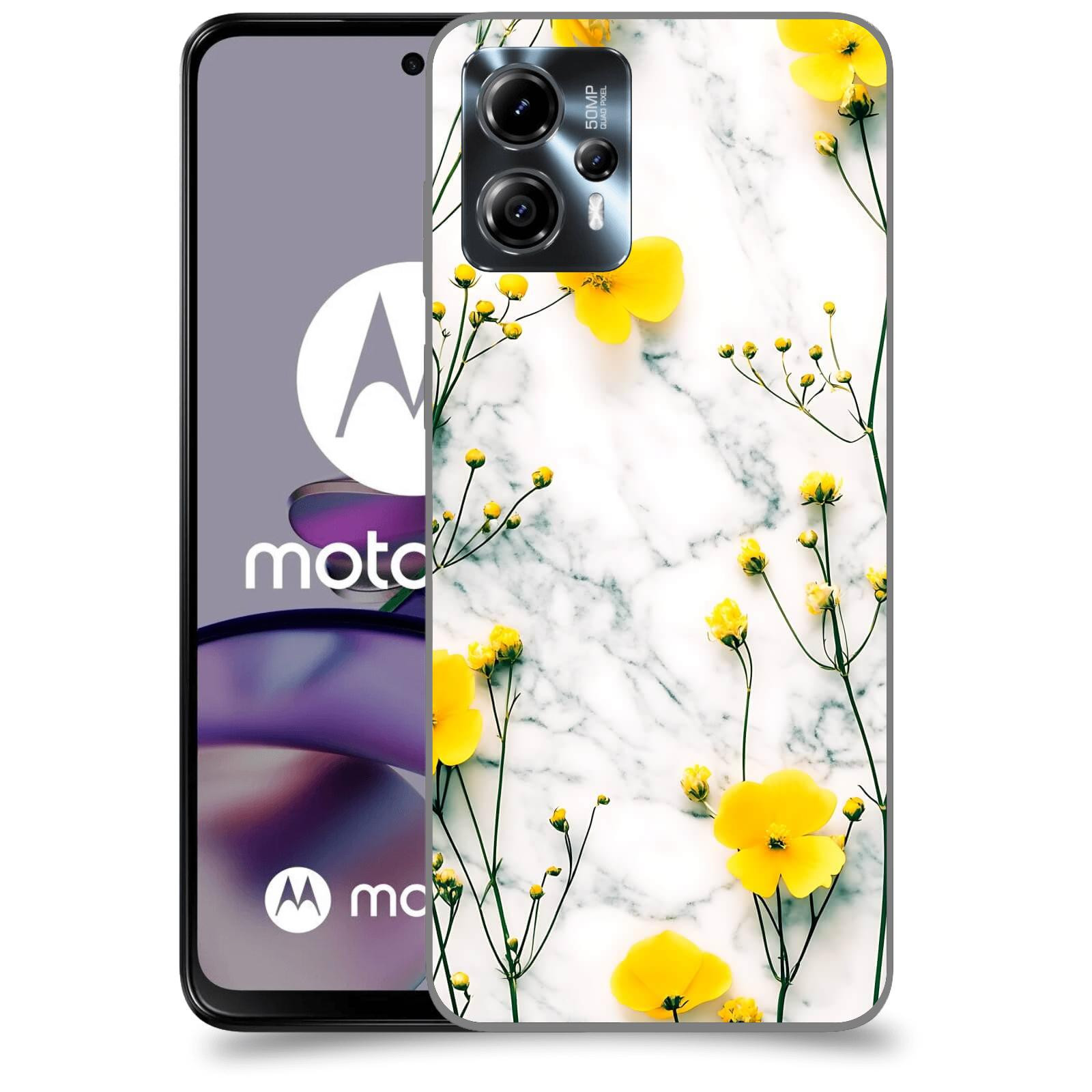 ACOVER Kryt na mobil Motorola Moto G13 - Jarní elegance