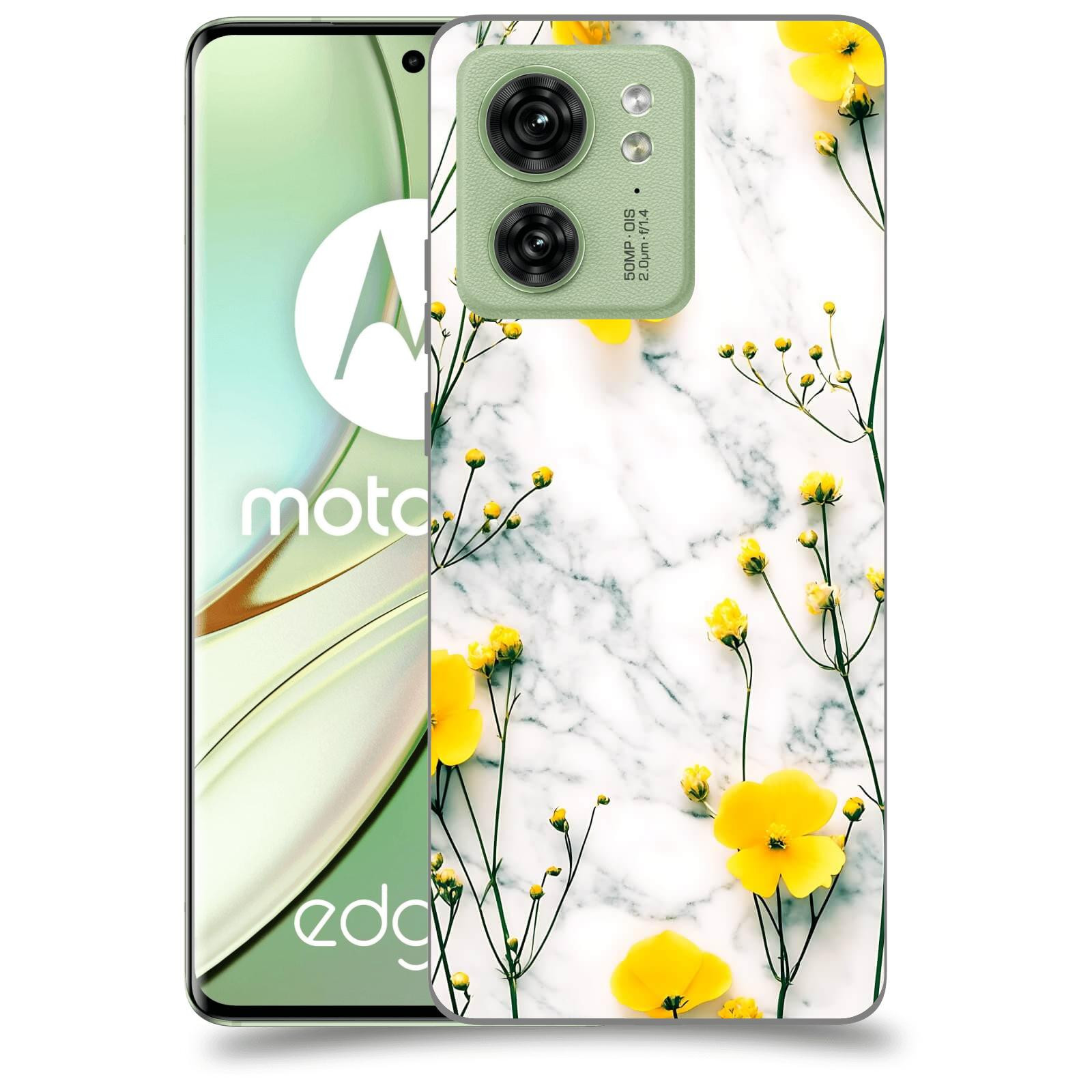 ACOVER Kryt na mobil Motorola EDGE 40 5G - Jarní elegance