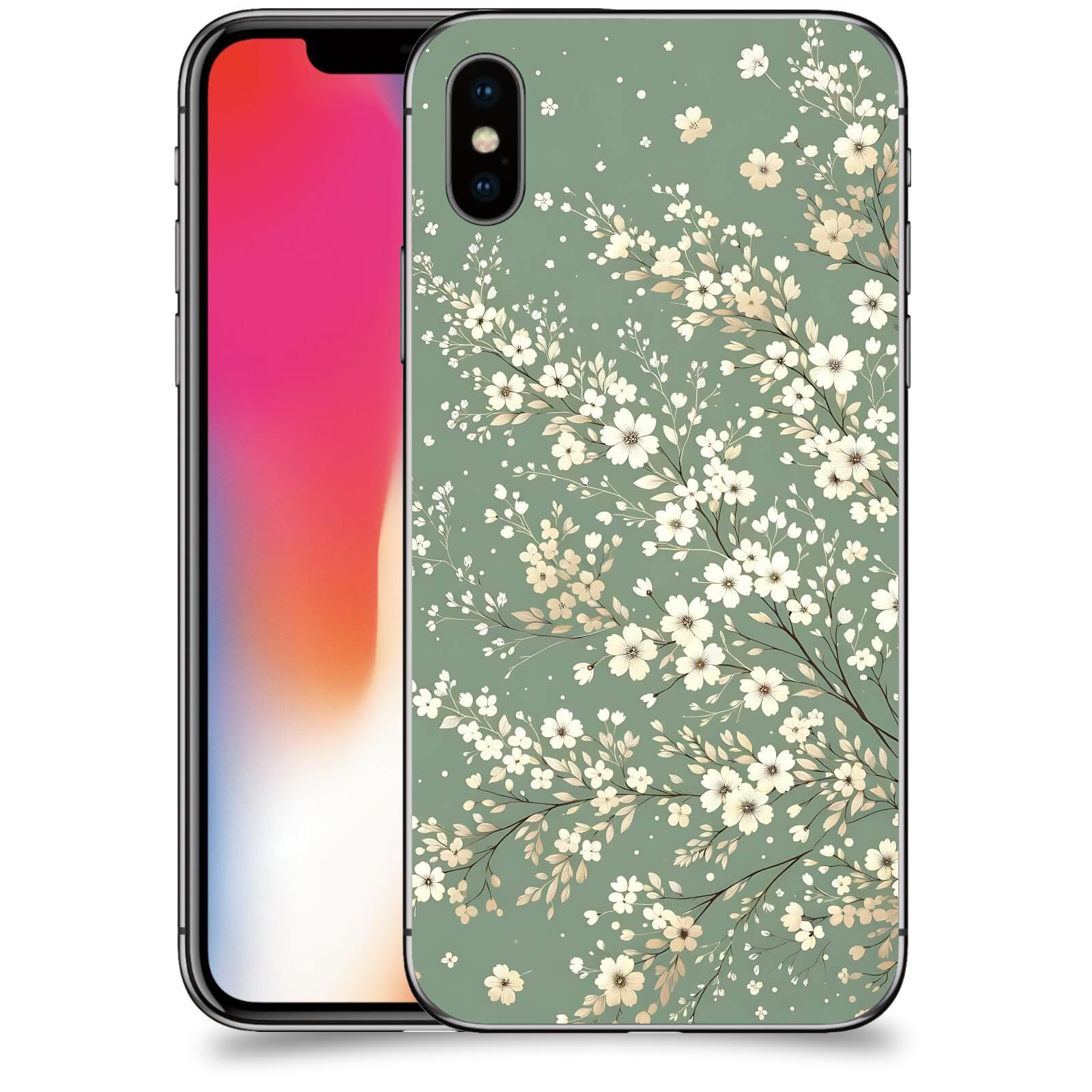 ACOVER Kryt na mobil Apple iPhone X/XS - Jarní harmonie