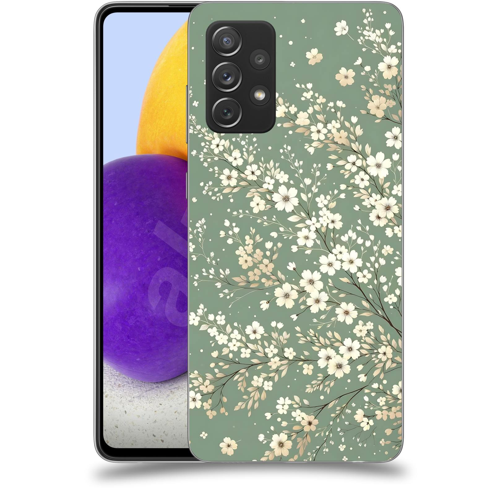 ACOVER Kryt na mobil Samsung Galaxy A72 A725F - Jarní harmonie