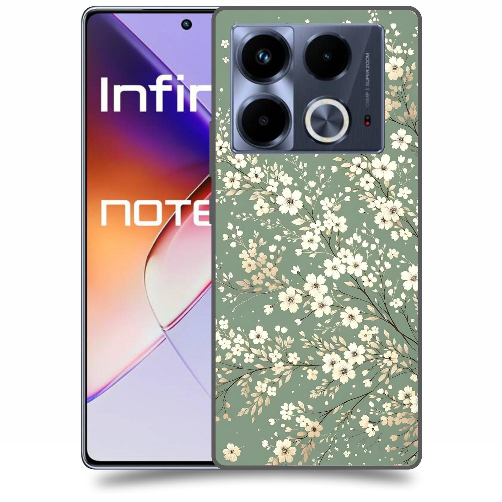 ACOVER Kryt na mobil Infinix Note 40 - Jarní harmonie