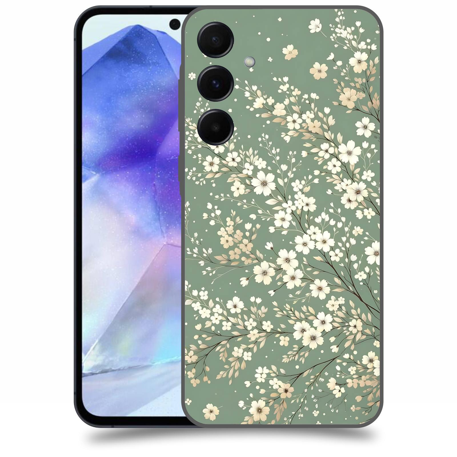 ACOVER Kryt na mobil Samsung Galaxy A55 5G - Jarní harmonie