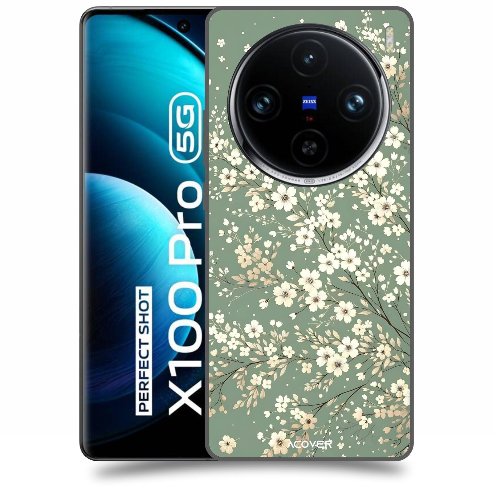 ACOVER Kryt na mobil Vivo X100 Pro - Jarní harmonie