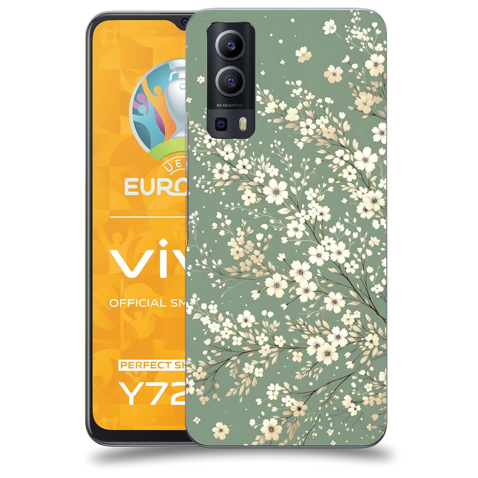 ACOVER Kryt na mobil Vivo Y72 5G - Jarní harmonie