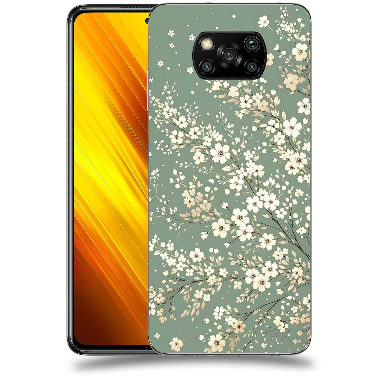 ACOVER Kryt na mobil Xiaomi Poco X3 - Jarní harmonie