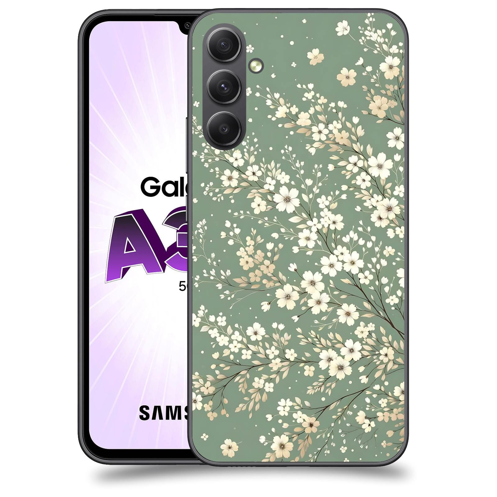 ACOVER Kryt na mobil Samsung Galaxy A34 - Jarní harmonie
