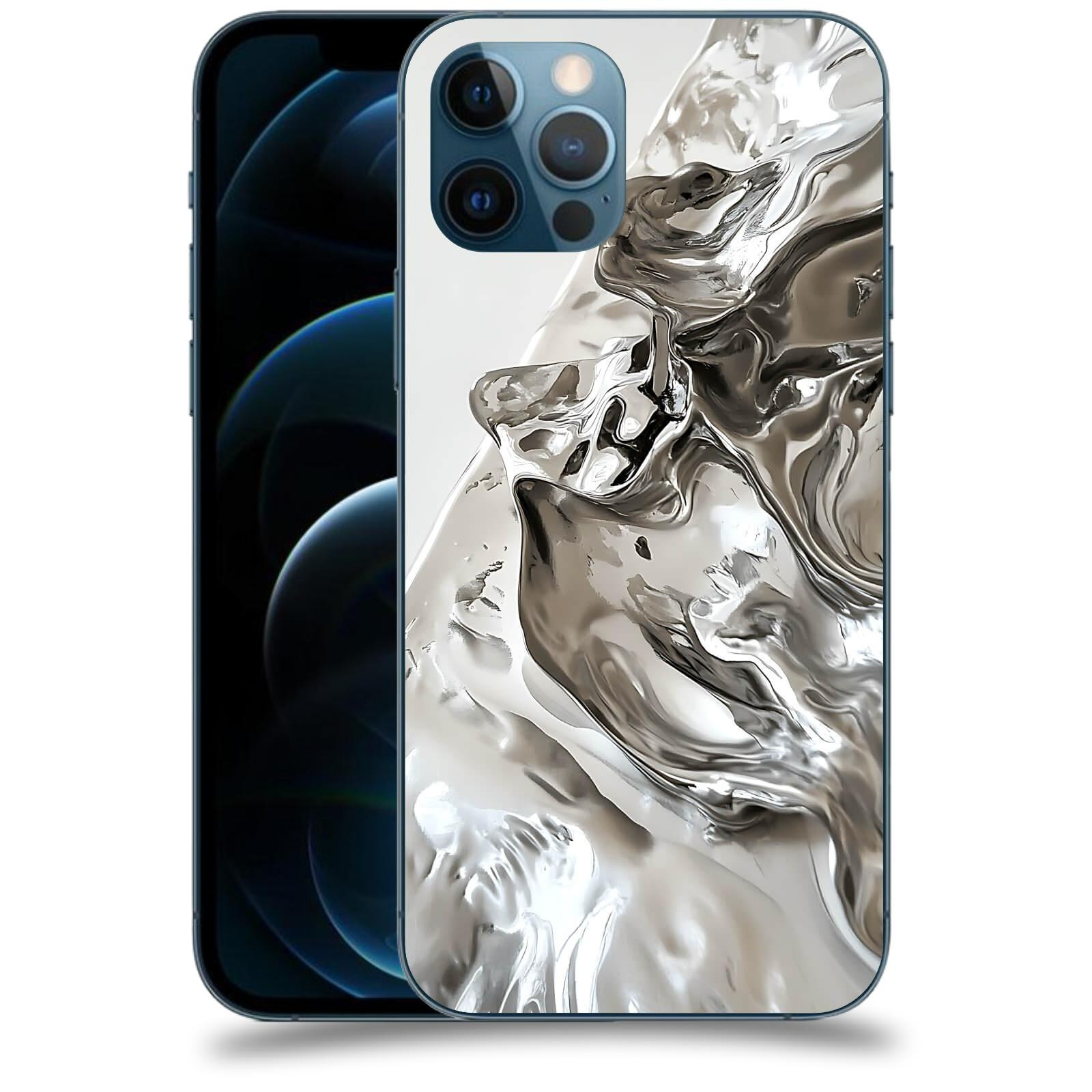 ACOVER Kryt na mobil Apple iPhone 12 Pro - Tekutost a Futurismus