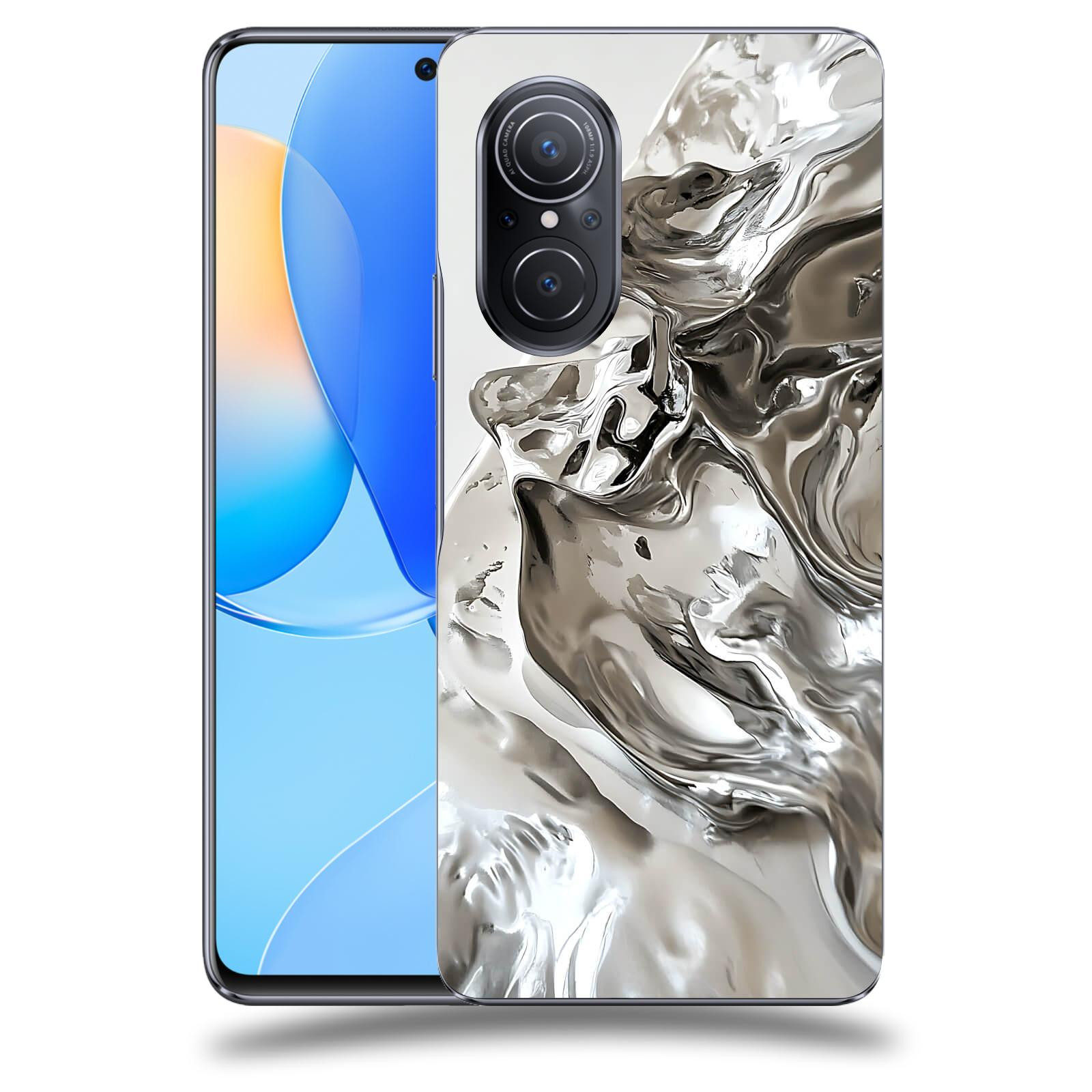 ACOVER Kryt na mobil Huawei Nova 9 SE - Tekutost a Futurismus