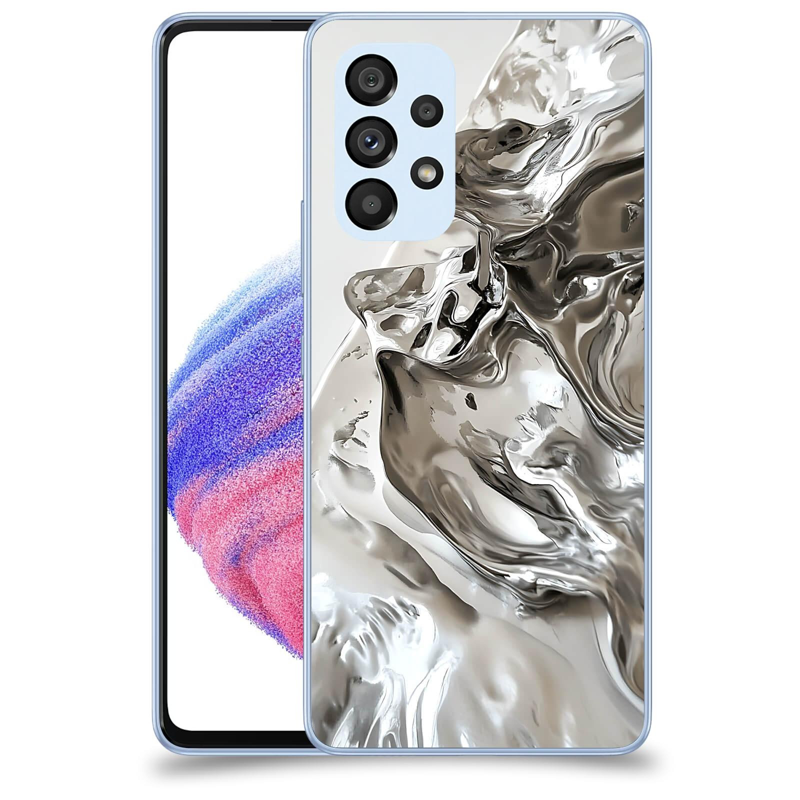 ACOVER Kryt na mobil Samsung Galaxy A32 5G A326B - Tekutost a Futurismus