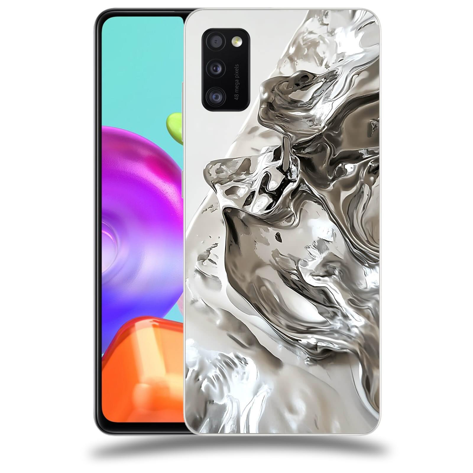 ACOVER Kryt na mobil Samsung Galaxy A41 A415F - Tekutost a Futurismus