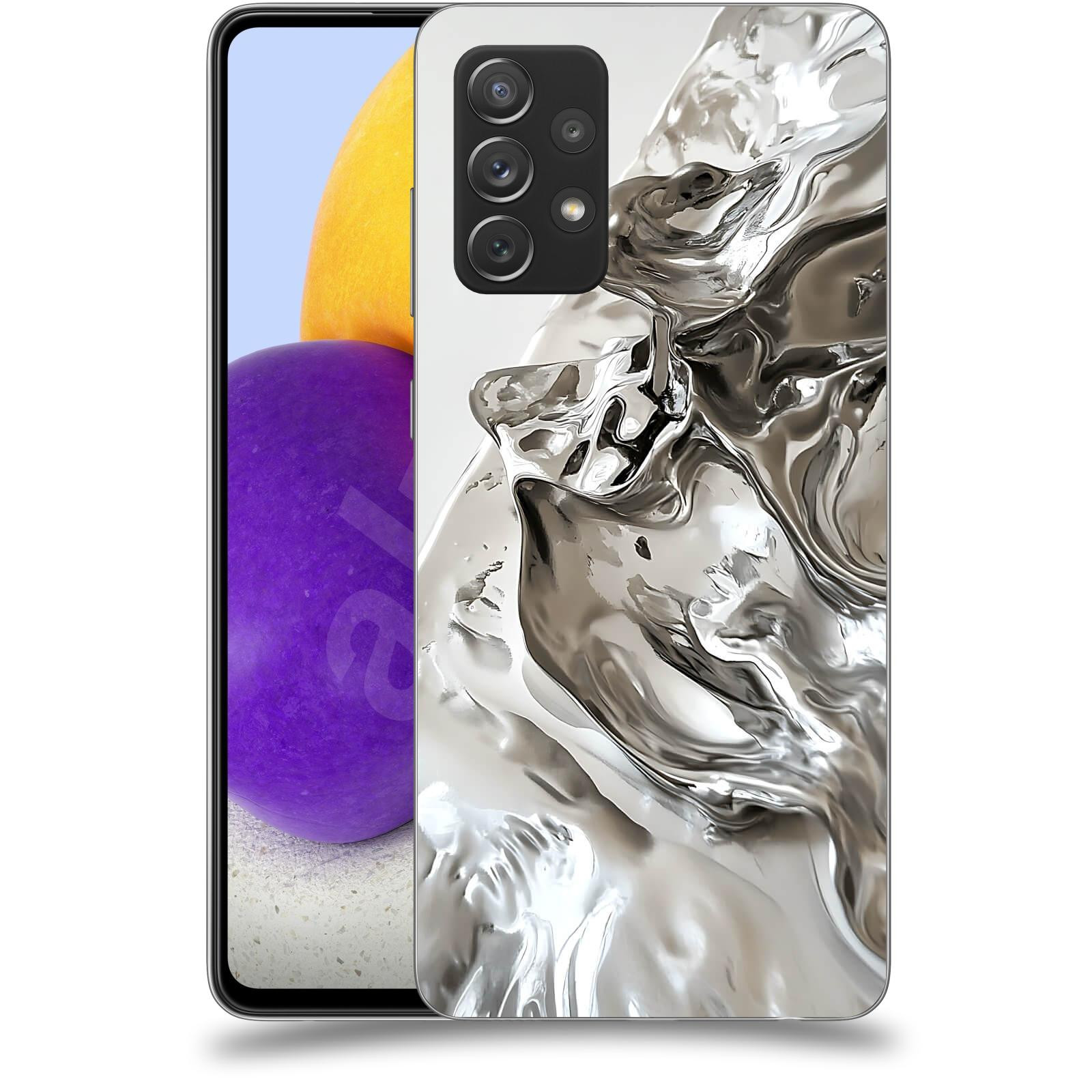 ACOVER Kryt na mobil Samsung Galaxy A72 A725F - Tekutost a Futurismus