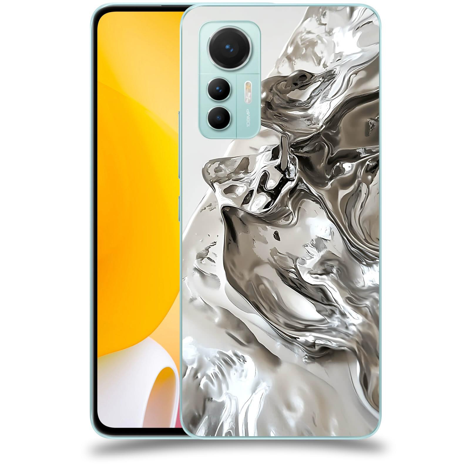 ACOVER Kryt na mobil Xiaomi 12 Lite - Tekutost a Futurismus