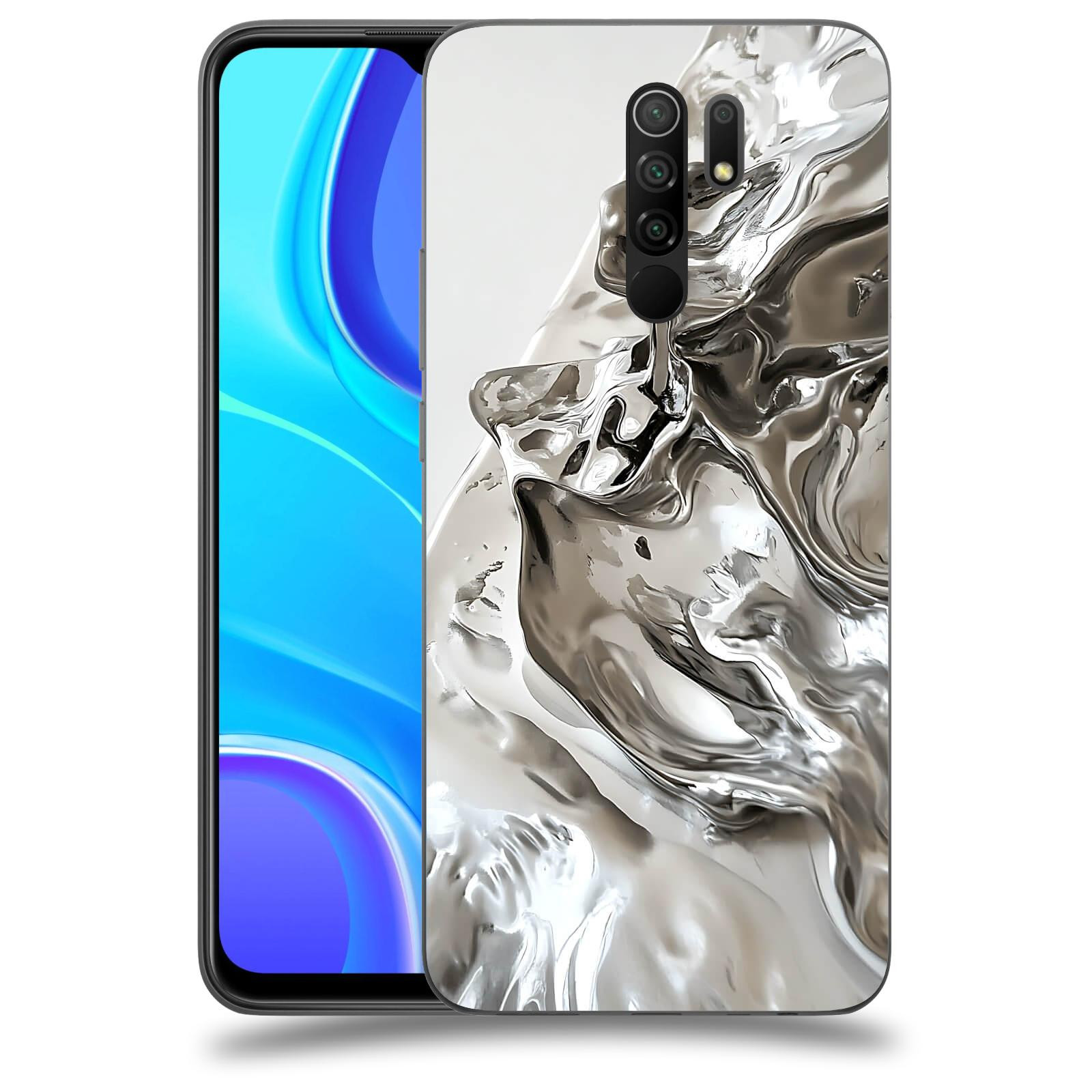 ACOVER Kryt na mobil Xiaomi Redmi 9 - Tekutost a Futurismus